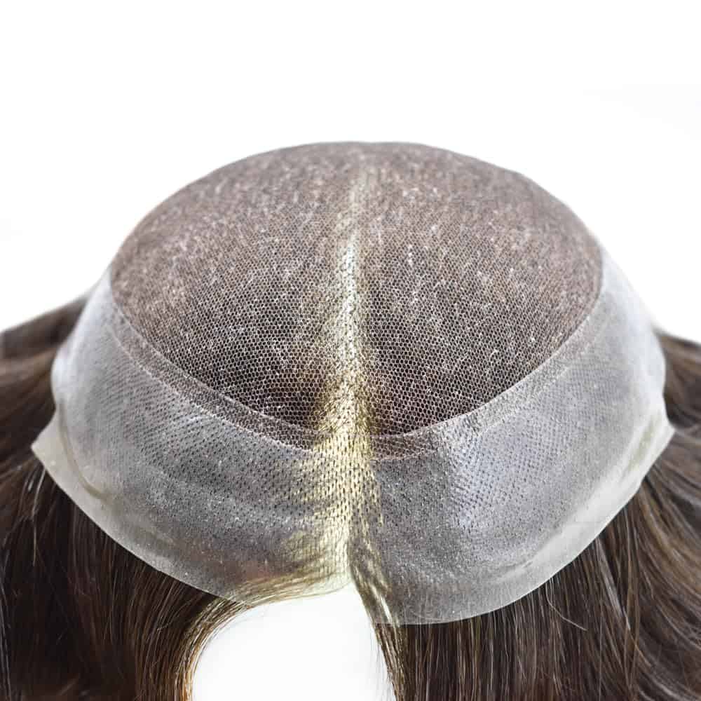 Toupee para Hombres Pelucas de Encaje para el Centro - Imagen 7