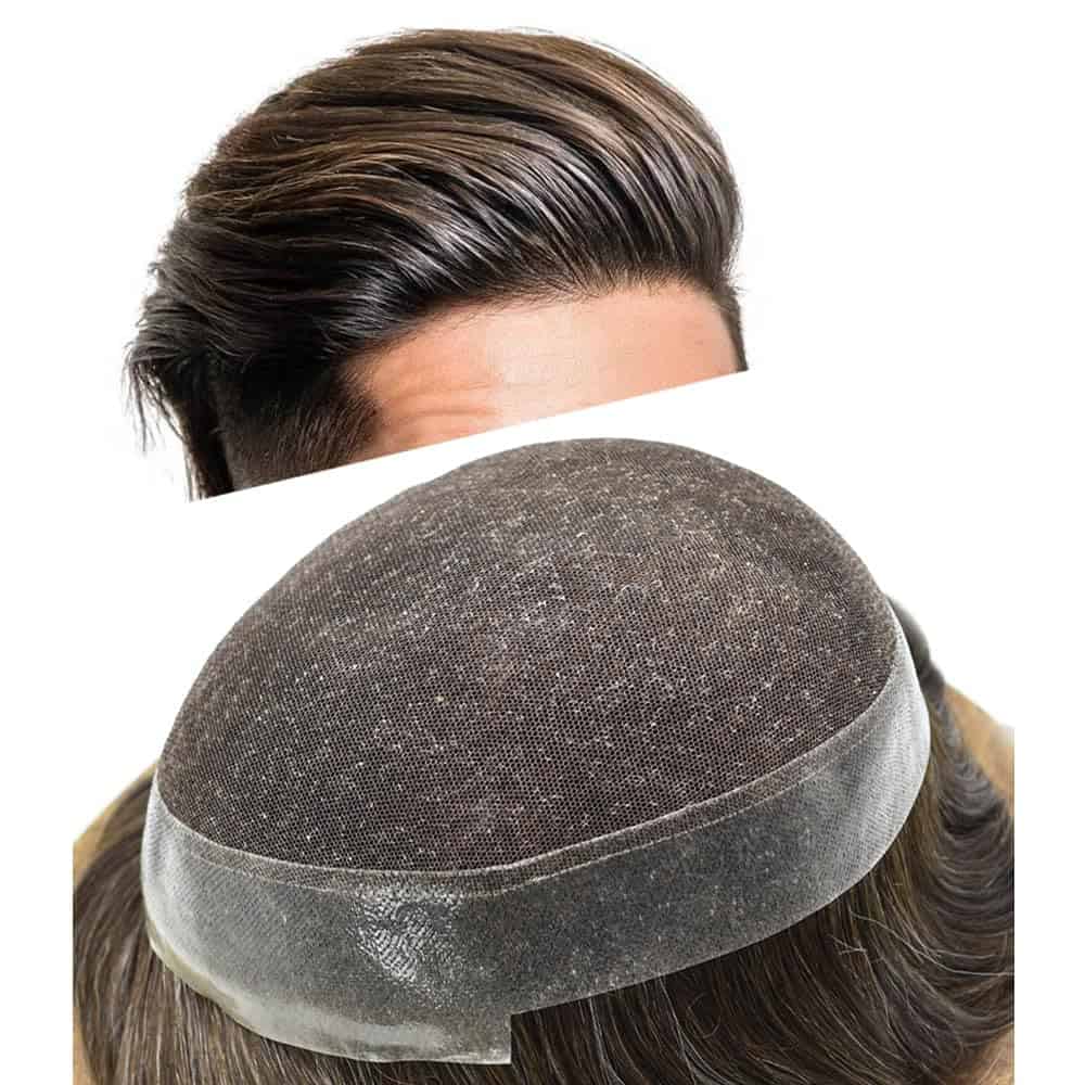 Tupé para Hombres FACE MIRACLE French Lace Sistema de