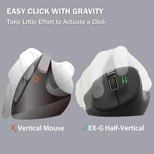 Mouse Ergonómico Con Cable Para Zurdos Elecom, Clic - Image 5