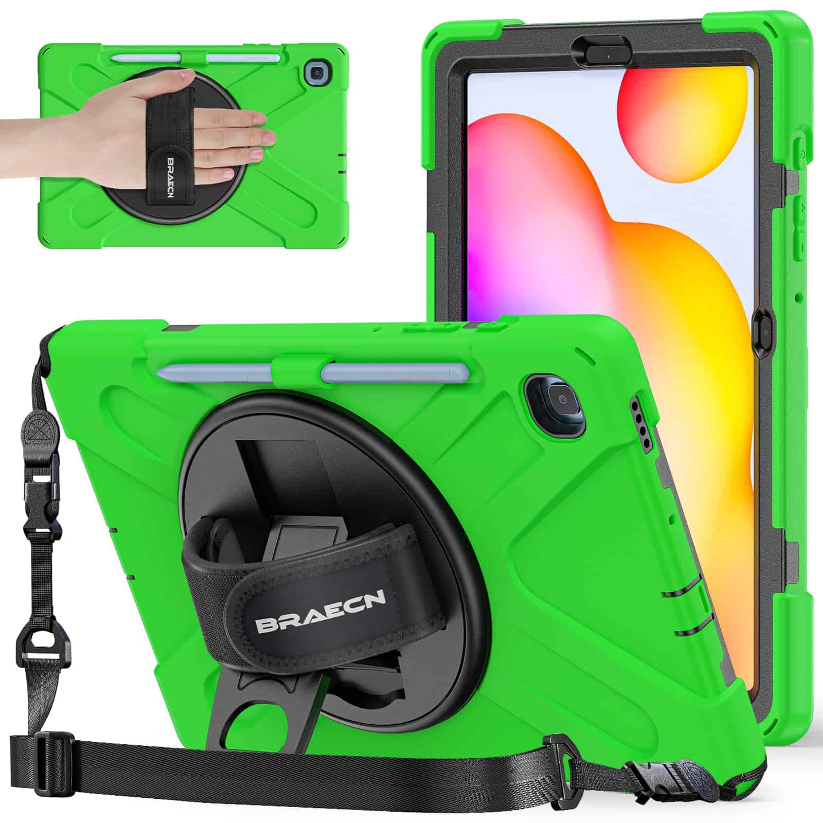 Funda BRAECNstock para Samsung Galaxy Tab -Verde