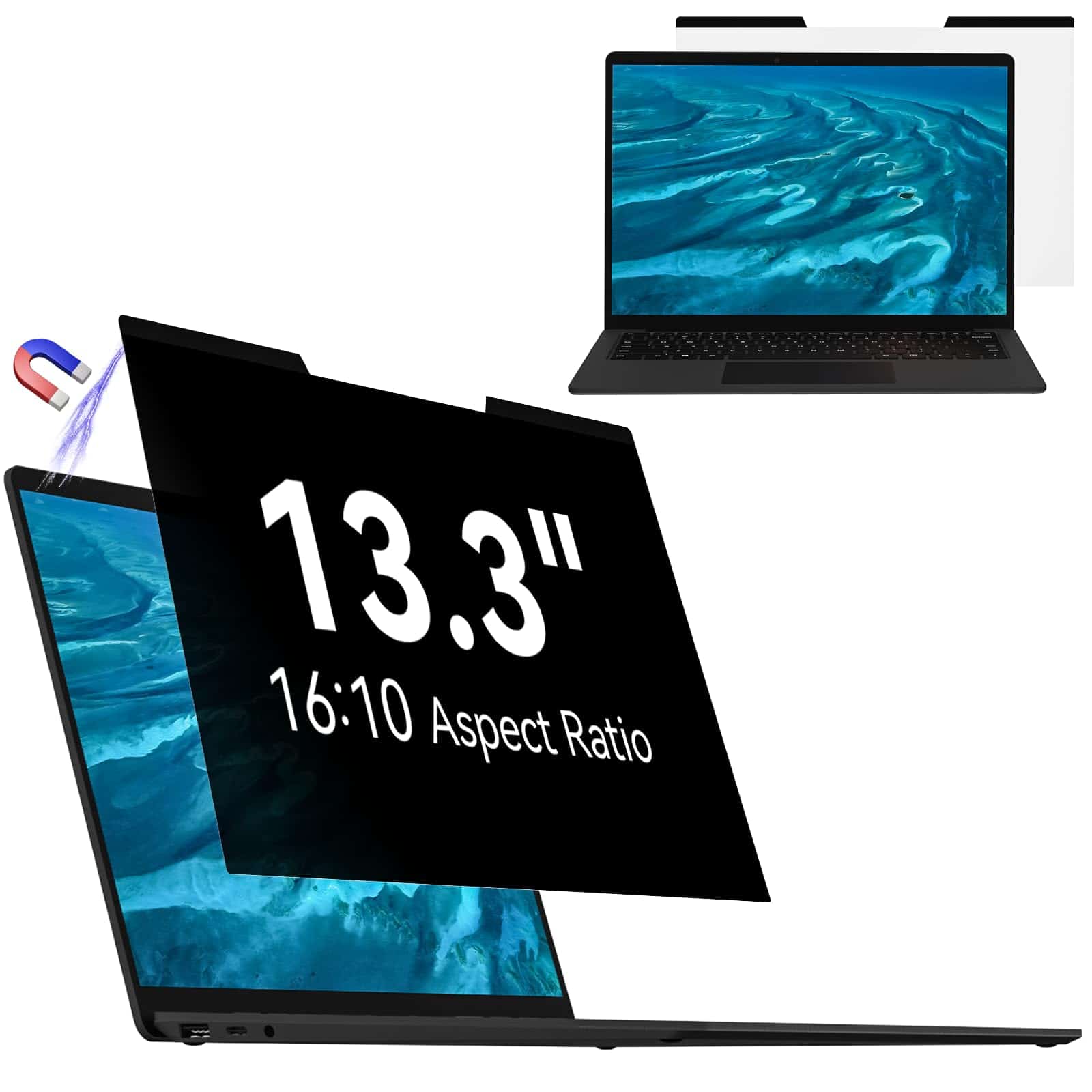 Filtro De Privacidad Magnético Para Laptop Mamol 13.3 &