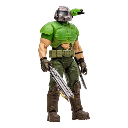 Figura Articulada McFarlane Coleccion Doom Etiqueta Dorada