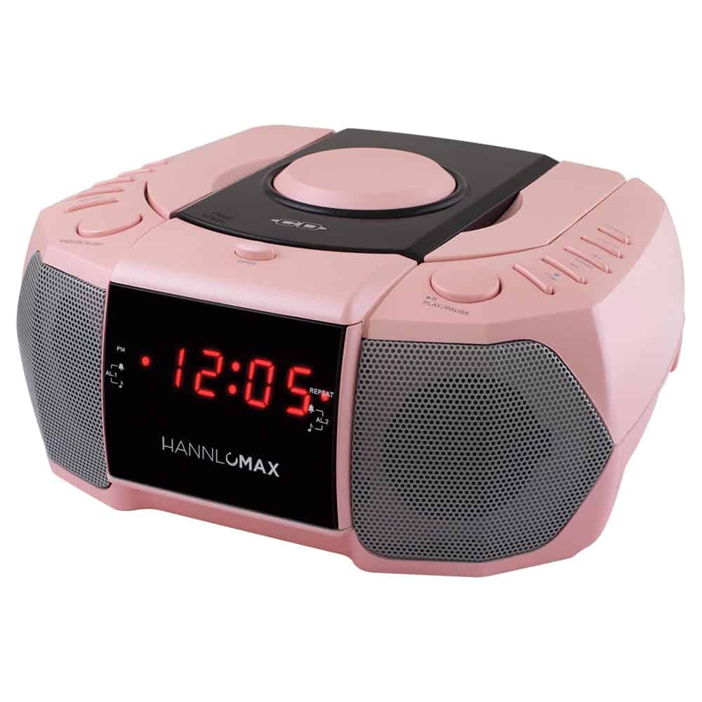 Reproductor de CD HANNLOMAX HX-334CD con -Rosa