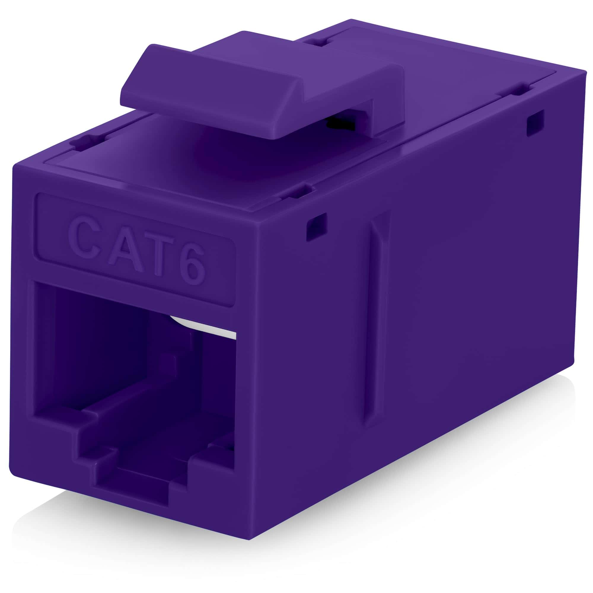 Acoplador Keystone RJ45 Cat6 de Everest (paquete de 24) en