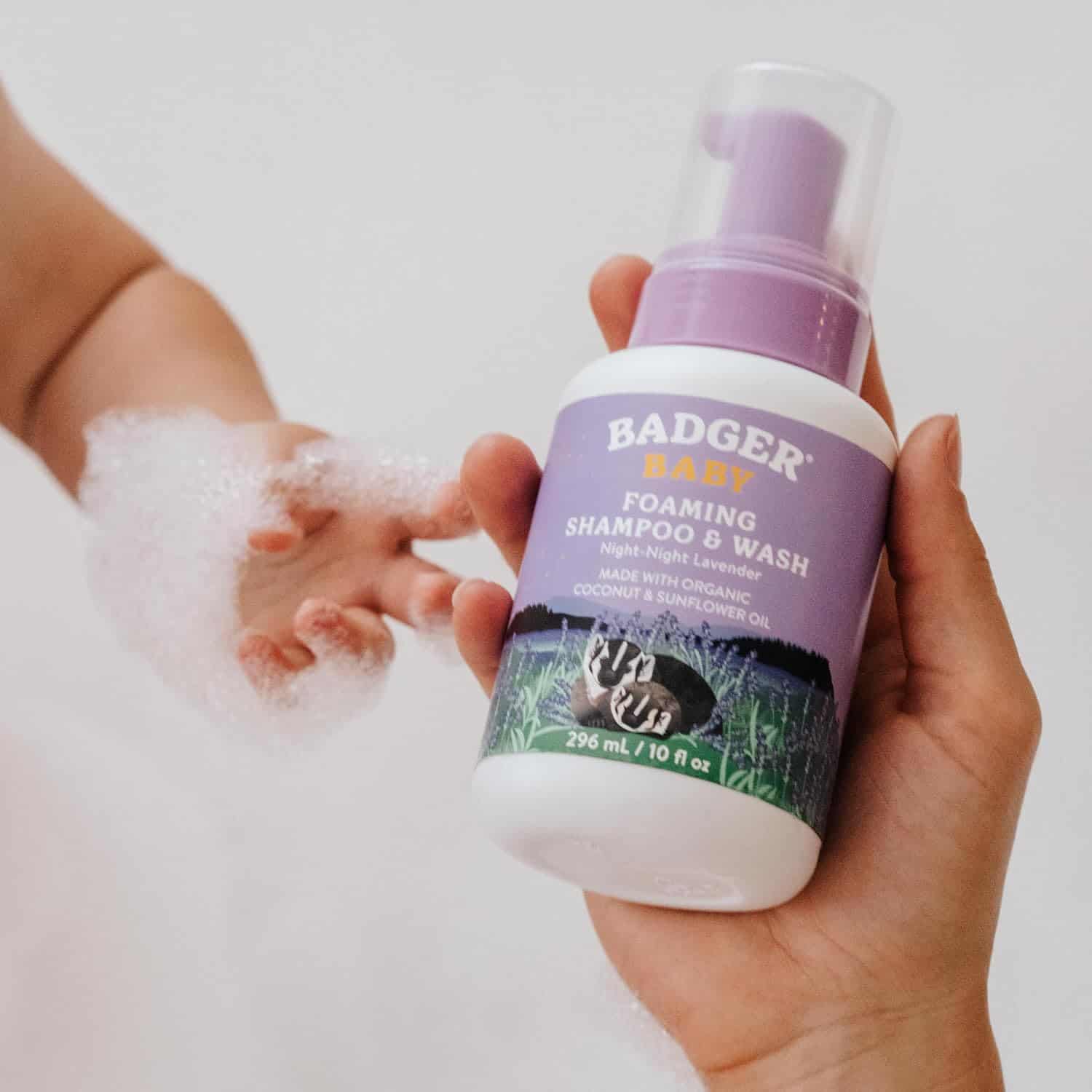 Champú y Gel de Baño para Bebés Espumoso de Tejón, Suave y - Image 5