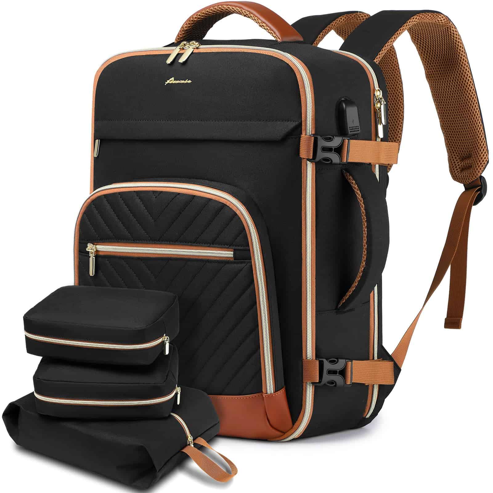 Mochila de Viaje para Mujer: Aprobada para Vuelos de 40L