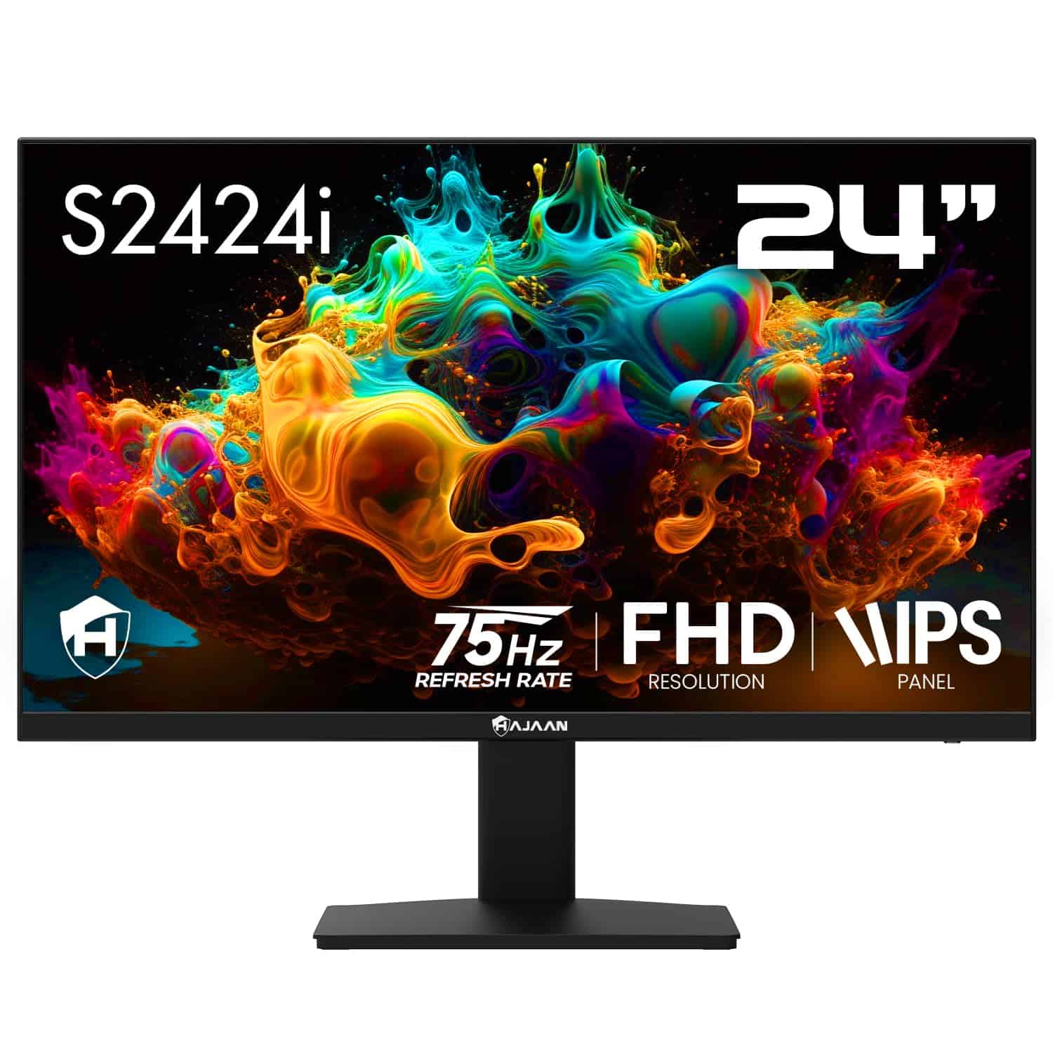 Monitor de escritorio HAJAAN 24” FHD (1920 x1080) IPS, 75Hz