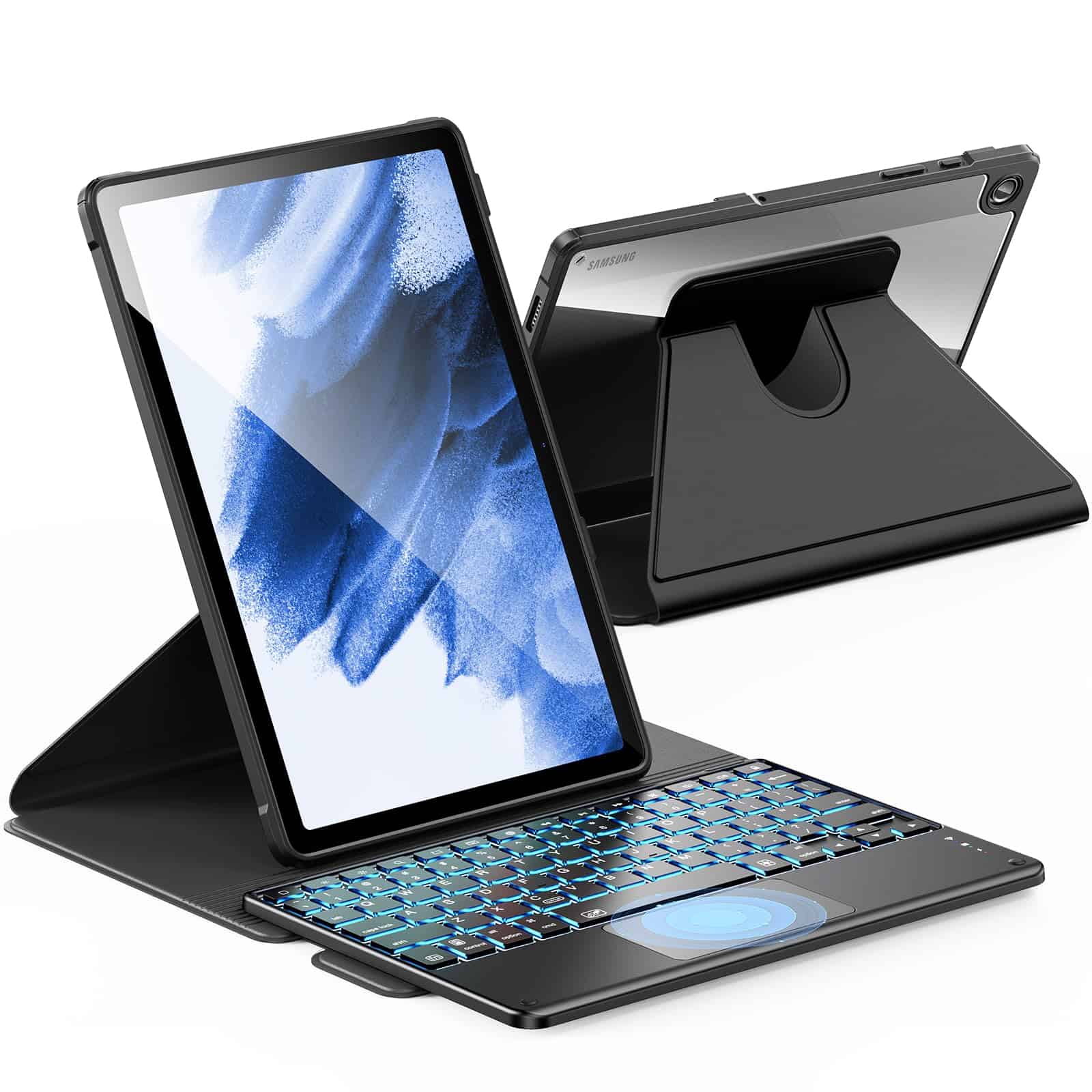 INFILAND funda con teclado para Samsung Galaxy Tab A9+/A9