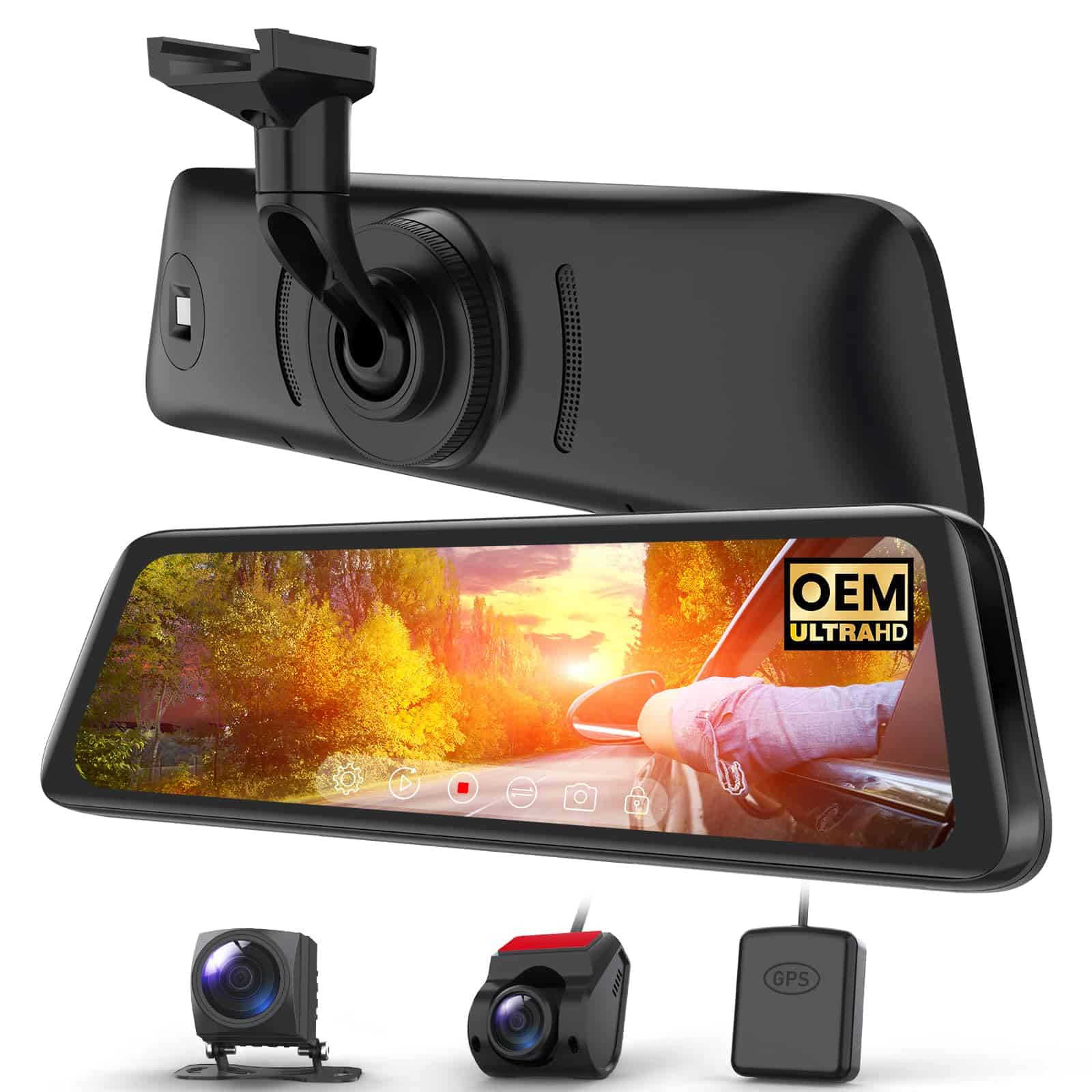 Cámara de Espejo Retrovisor AUTO-VOX T9PRO OEM con Lente