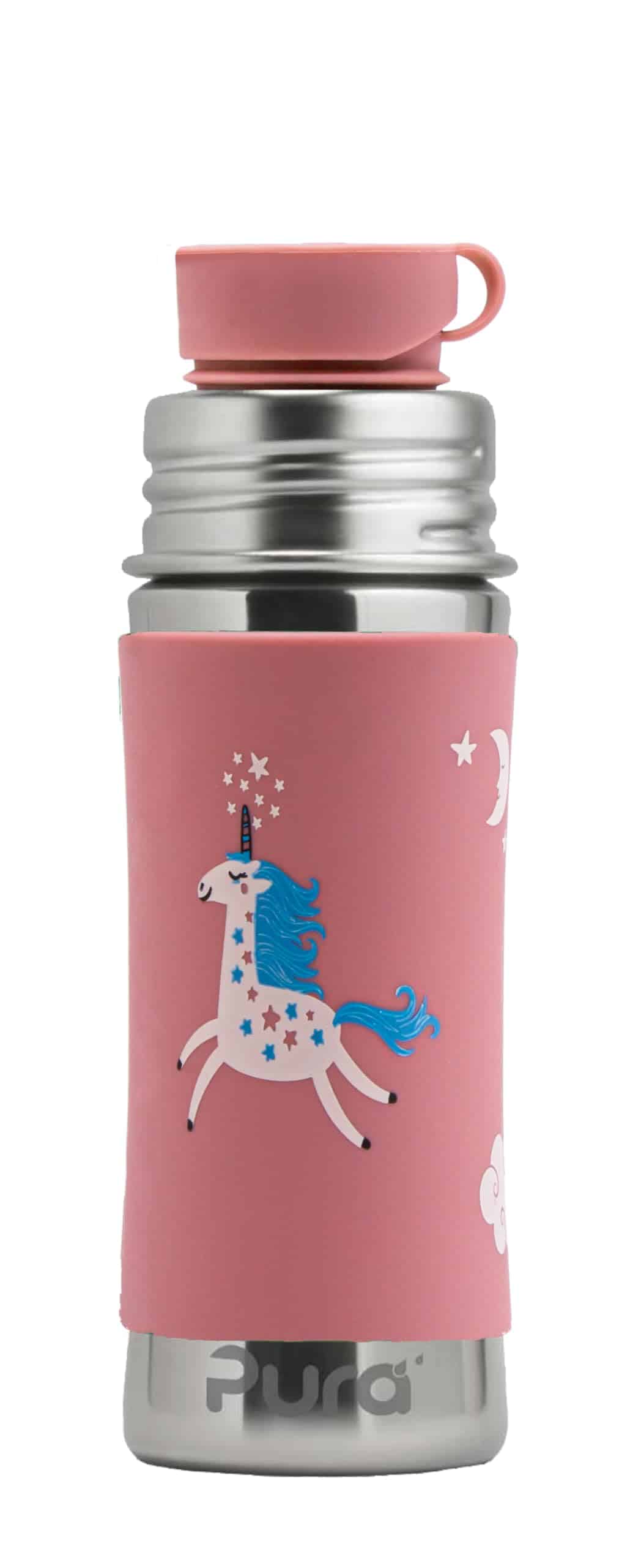 Botella Mini Pura Sport 11oz/325ml con Funda y Boquilla