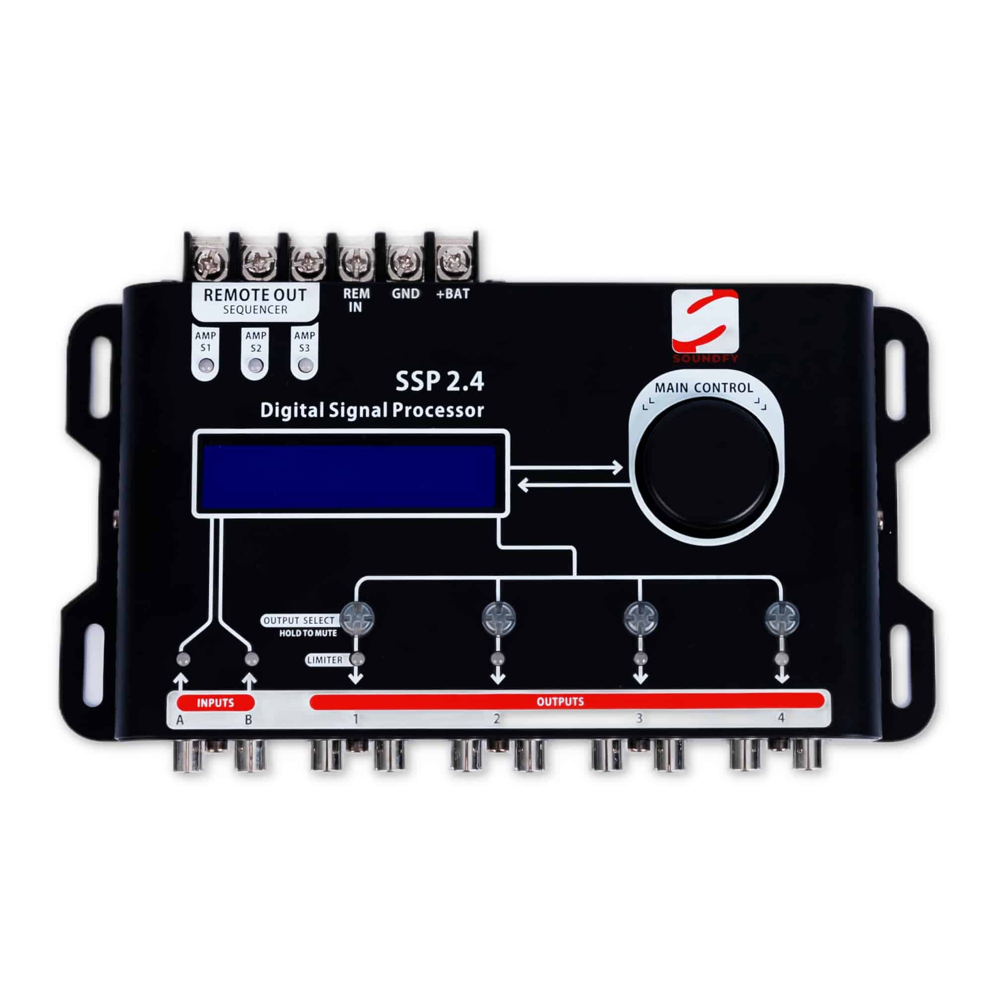 Soundfy SSP 2.4 Crossover Digital y Ecualizador de 2