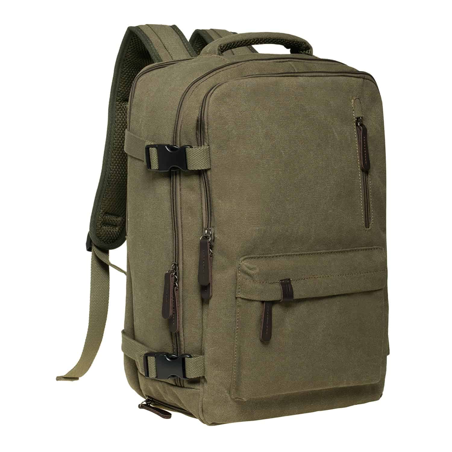 Mochila de Viaje de Lona KAUKKO, Artículo -Verde Ejército