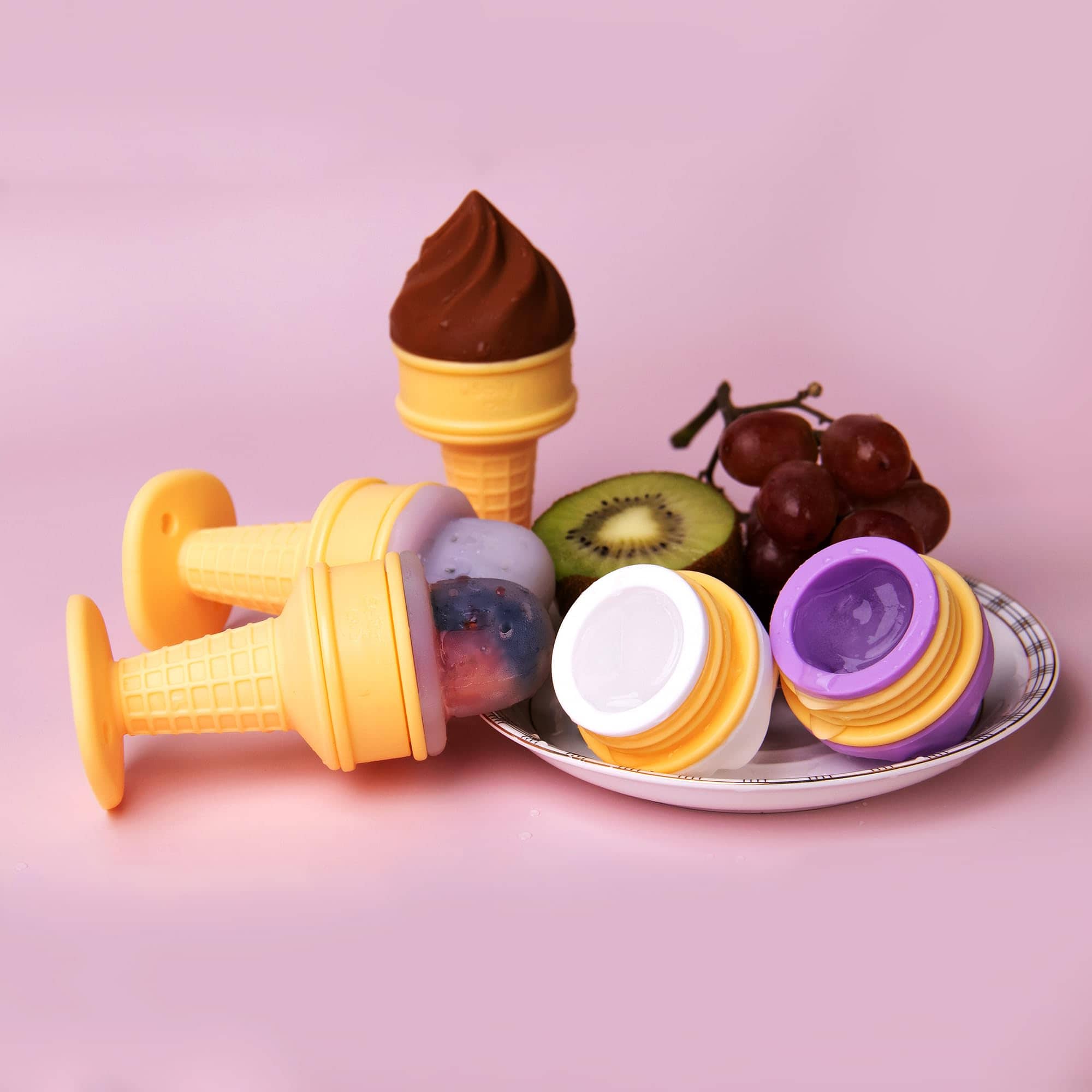 Combo Alimentador de Frutas para Bebé y Mordedor - Image 3