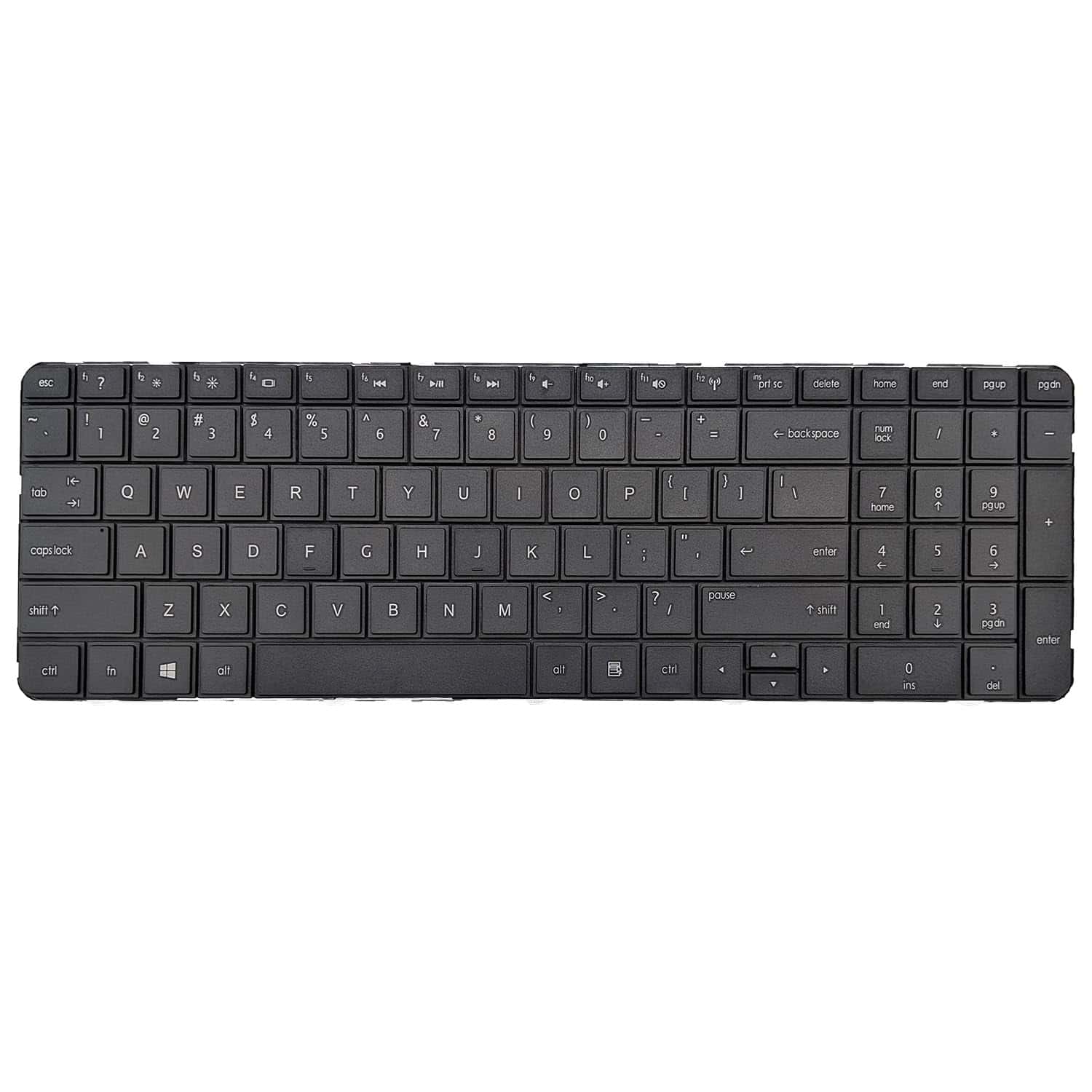 Teclado de repuesto para laptop PAEBAI+ -Black - Imagen 4