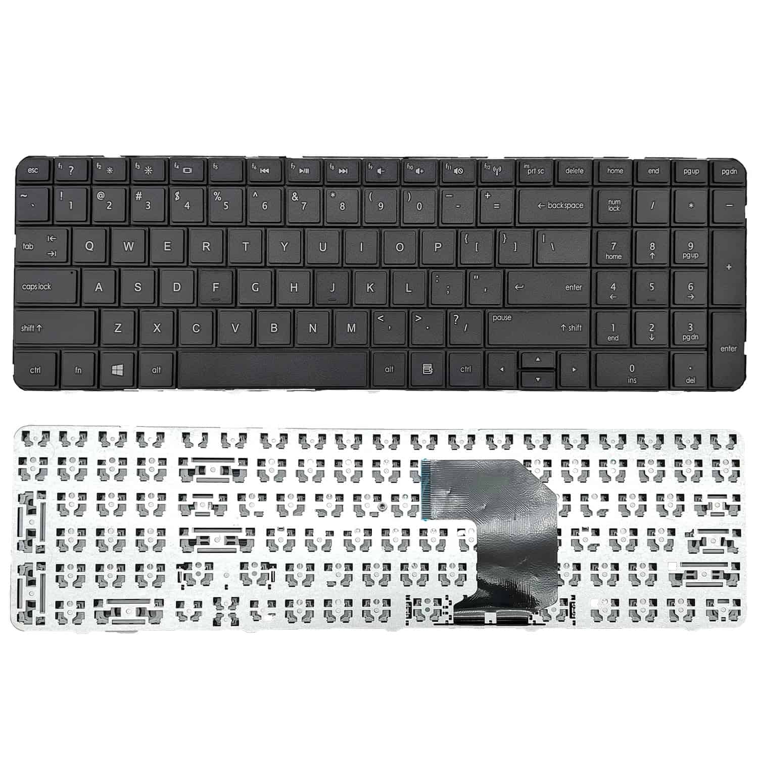 Teclado de repuesto para laptop PAEBAI+ -Black - Imagen 3