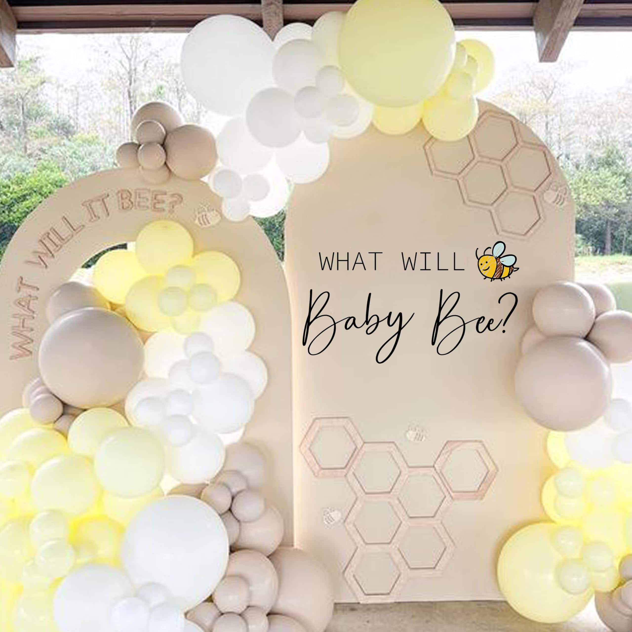 Calcomanía de Revelación de Género Baby Bee - ¿Qué Será el