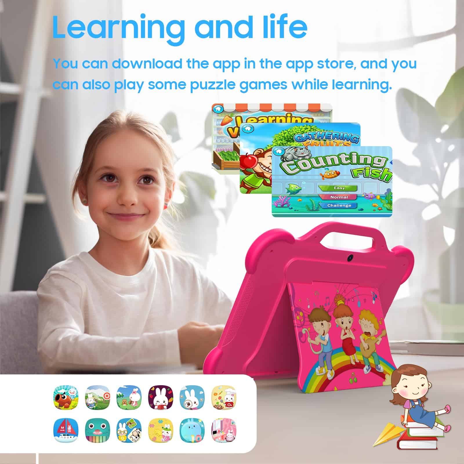Tableta para niños Android 13 Tablet para niños de 10 - Image 8