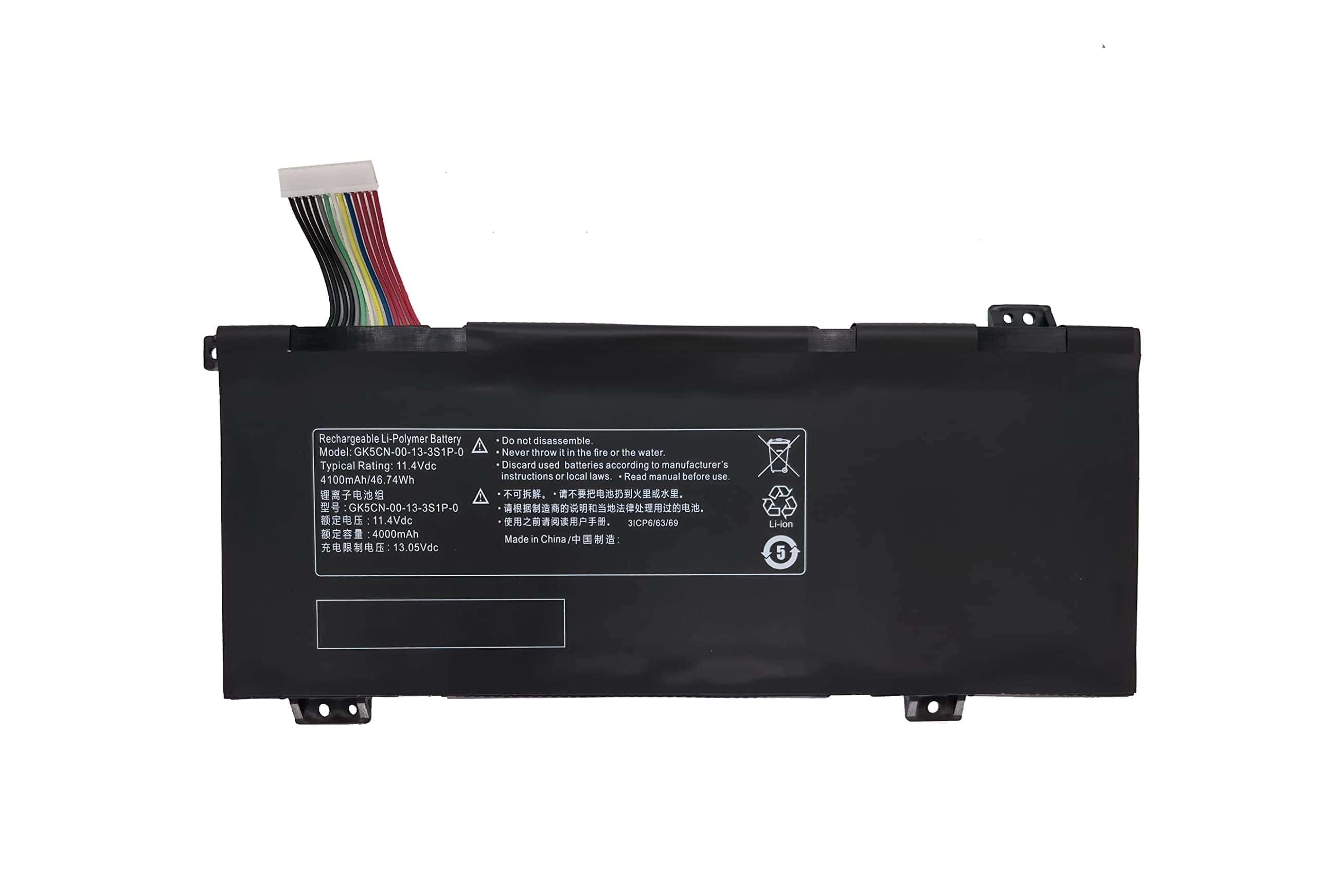 Reemplazo de Batería YXKC GK5CN-00-13-3S1P-0 para Schenker