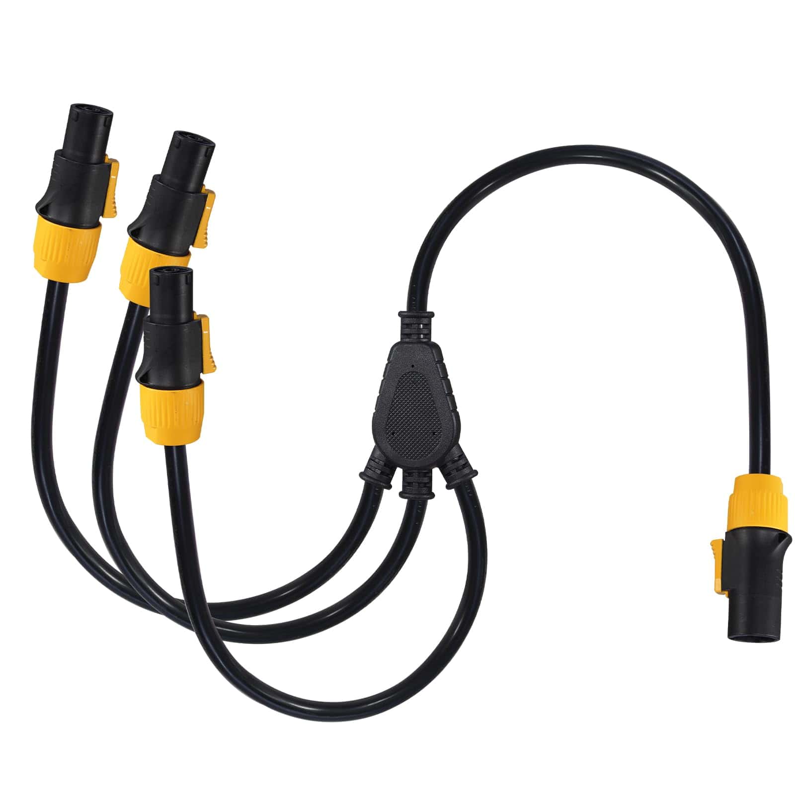 Cable de extensión Y divisor de 3 tomas de corriente