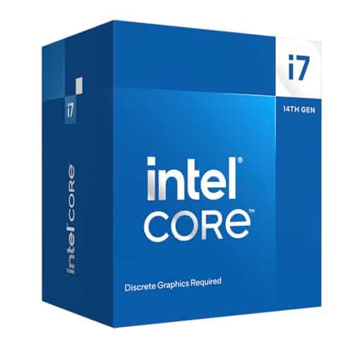 Procesador de escritorio Intel Core i7-14700F de 20 núcleos