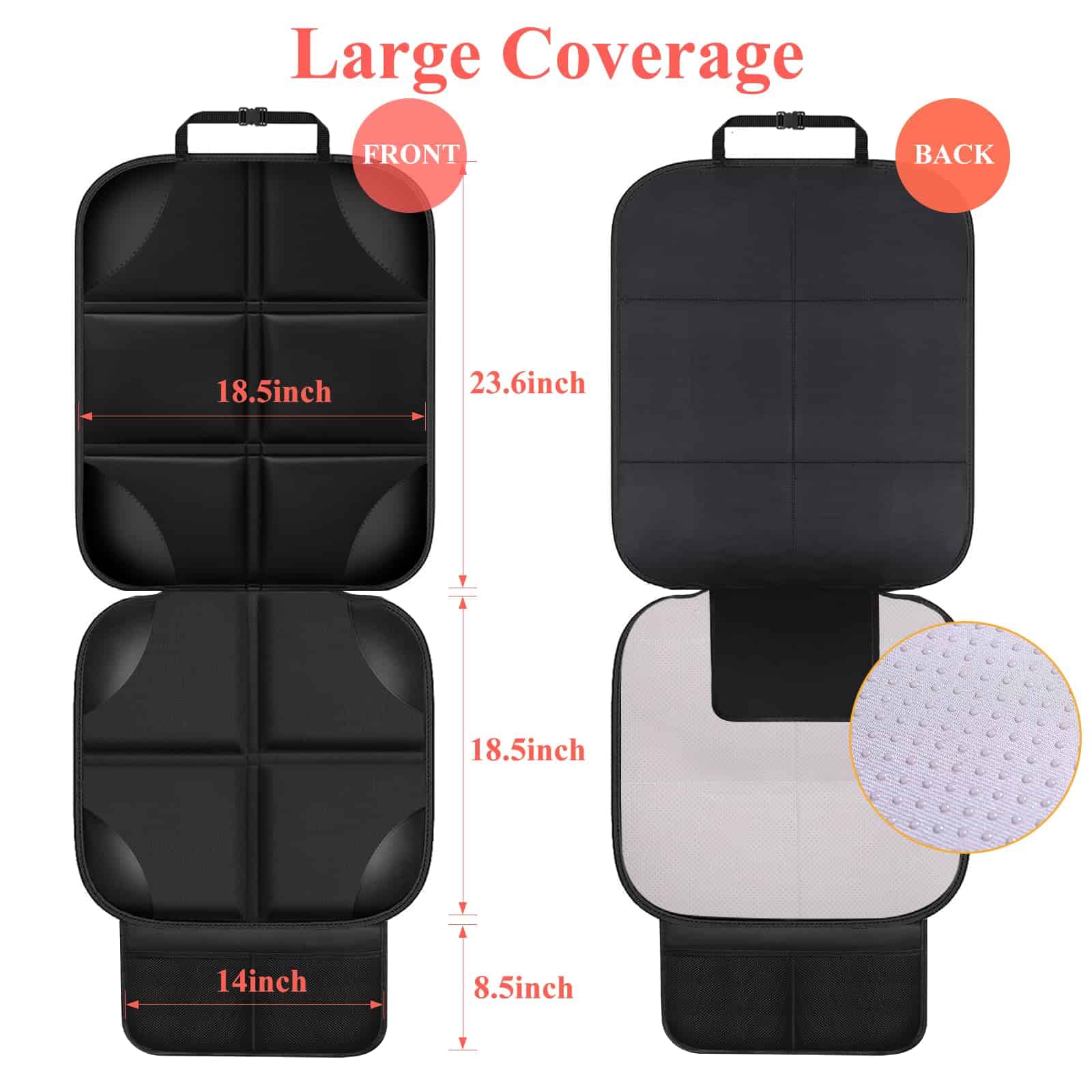 Protector de Asiento de Coche OpNelDum para Niños, - Image 3