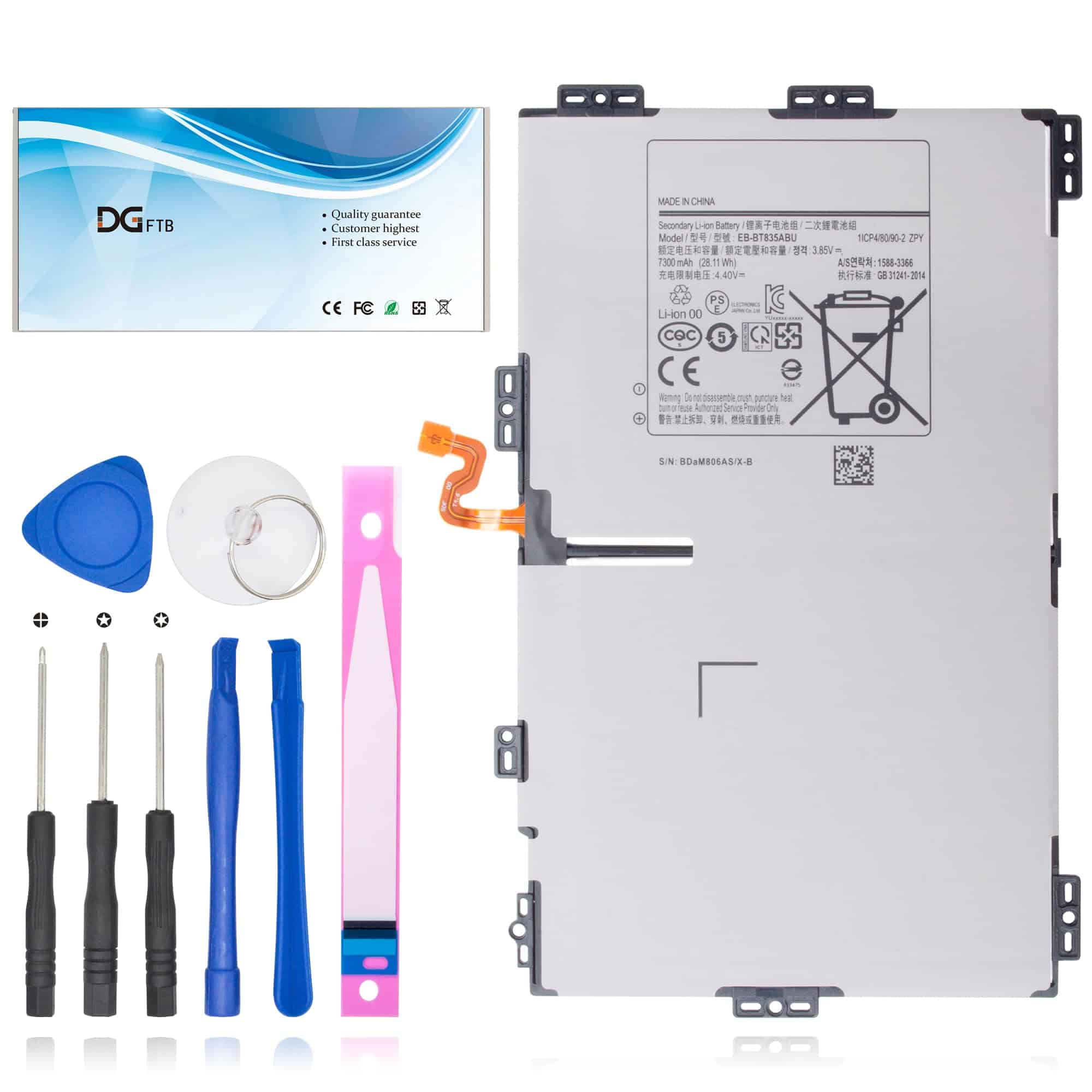 Batería de Repuesto para Laptop DGFTB EB-BT835ABU