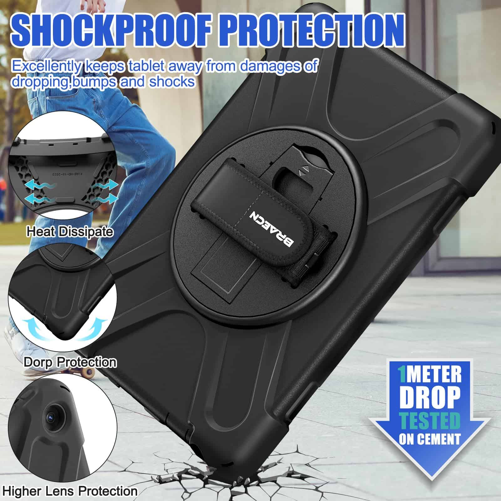 Funda BRAECNstock para Amazon Fire HD 10 Tablet (13a - Image 7