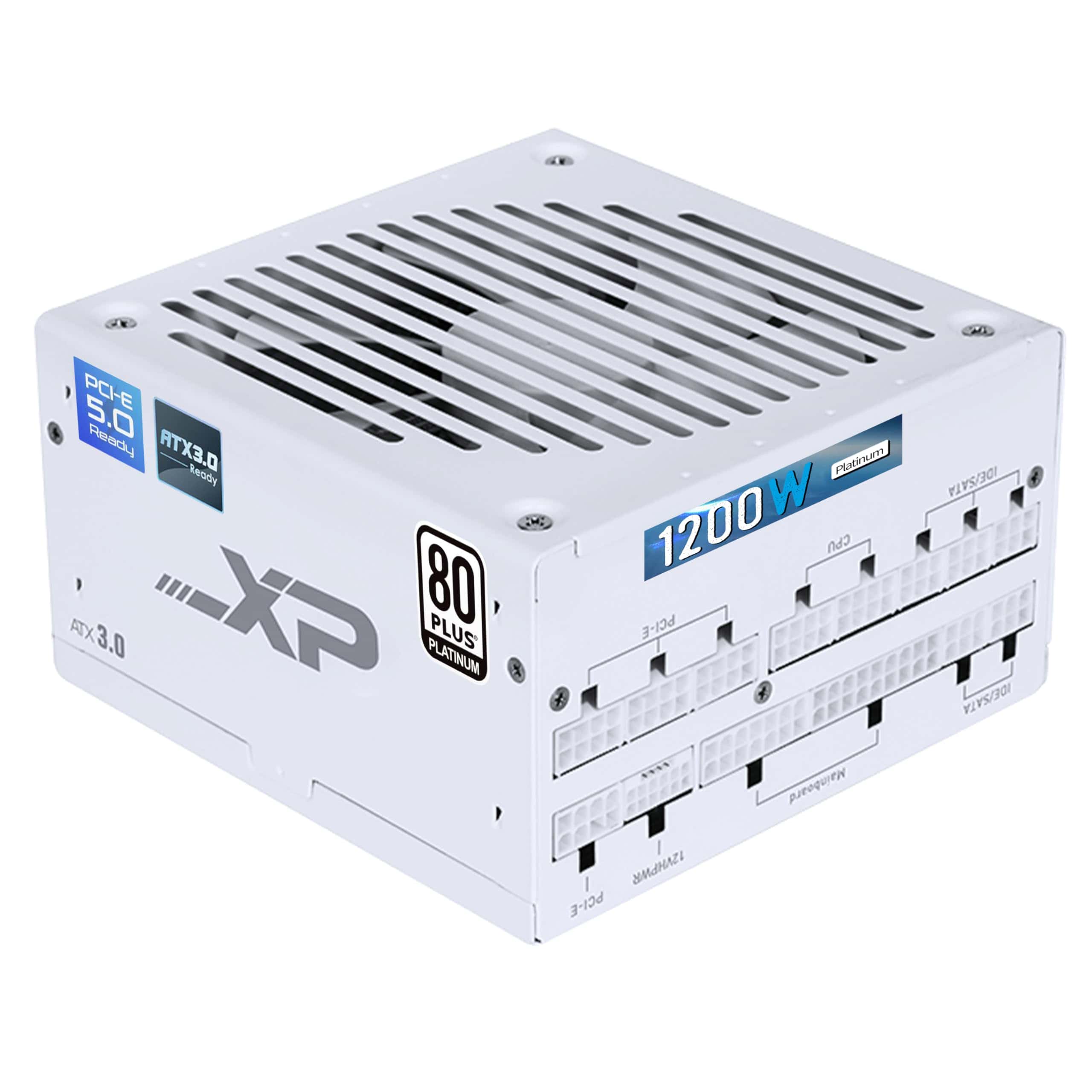 SAMA Fuente de Alimentación de 1200w, Serie XP Blanca PSU