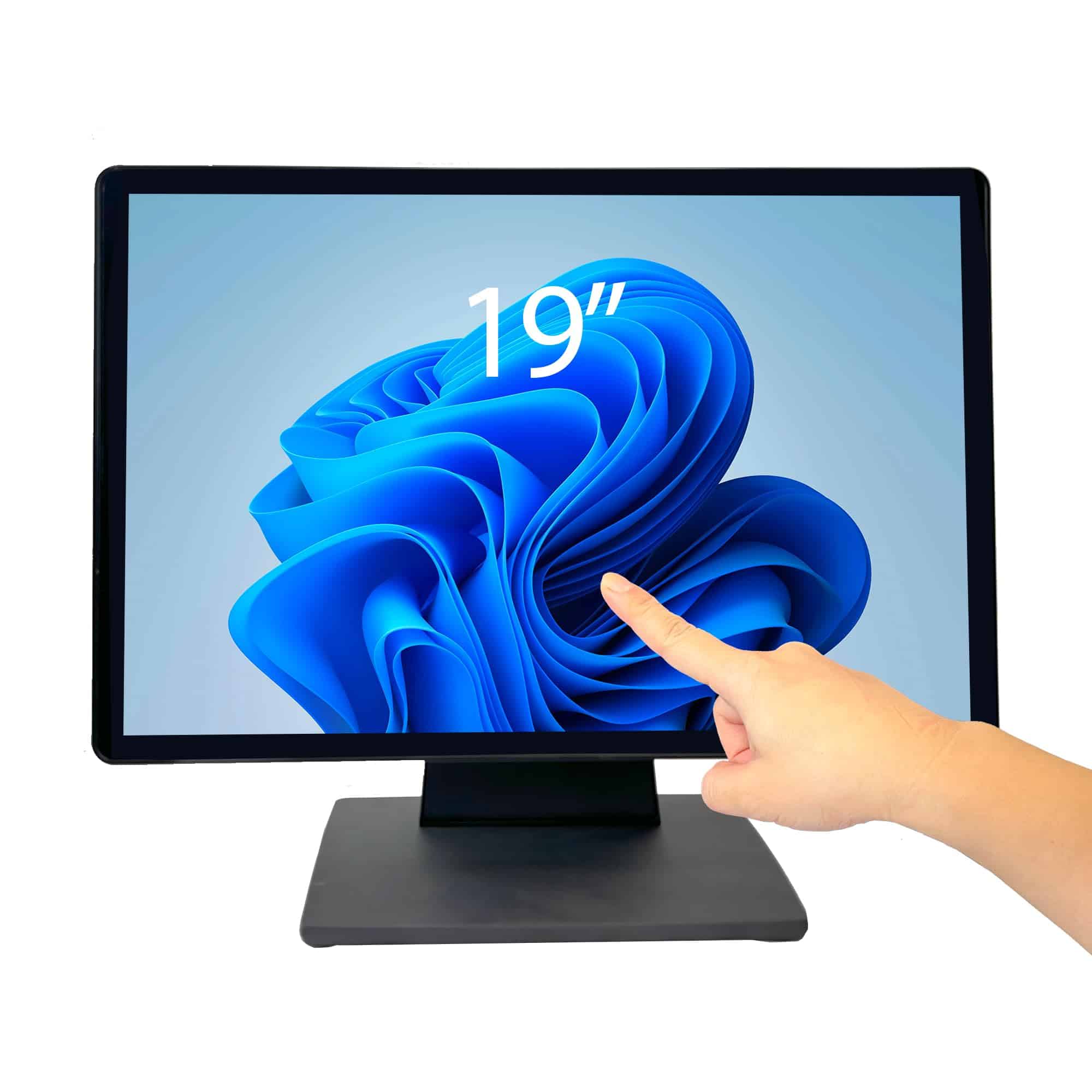 Monitor Táctil de 19 Pulgadas, LED Retroiluminado 10 Puntos