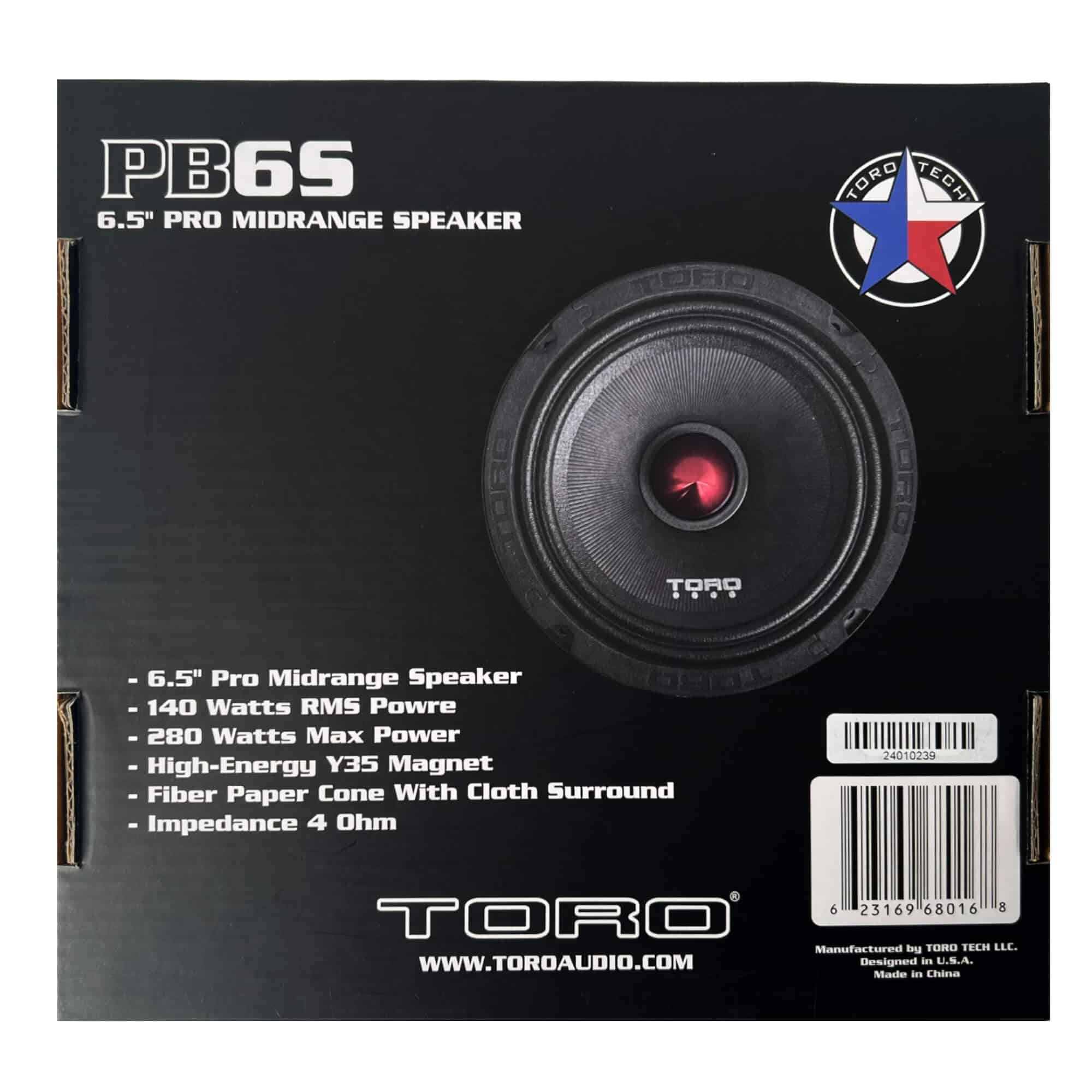 ALTAVOZ DE COMPONENTES DE AUDIO PROFESIONAL TORO TECH � - Image 4