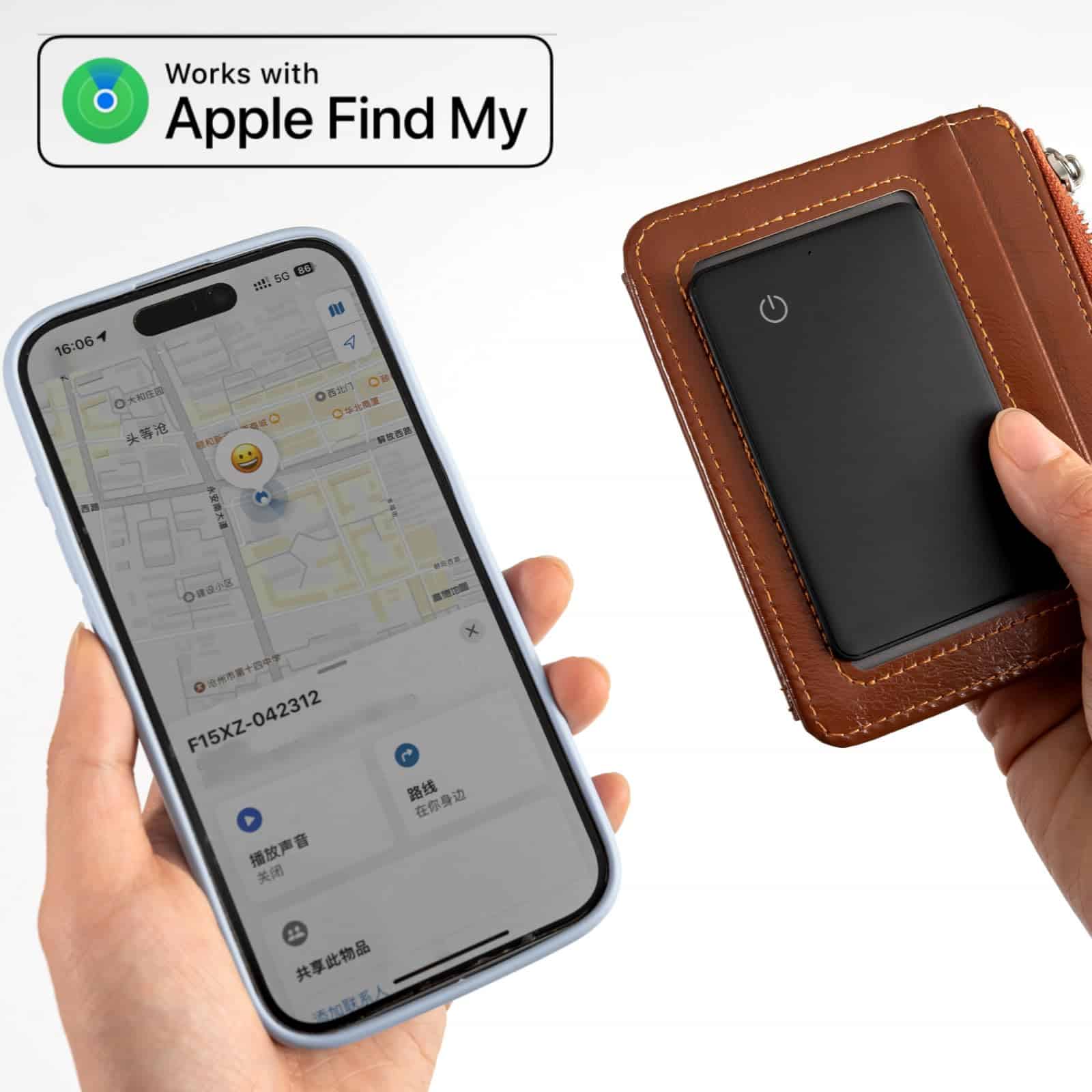 Rastreador de Cartera Air Smart Card Thin Bluetooth Tracker - Image 9