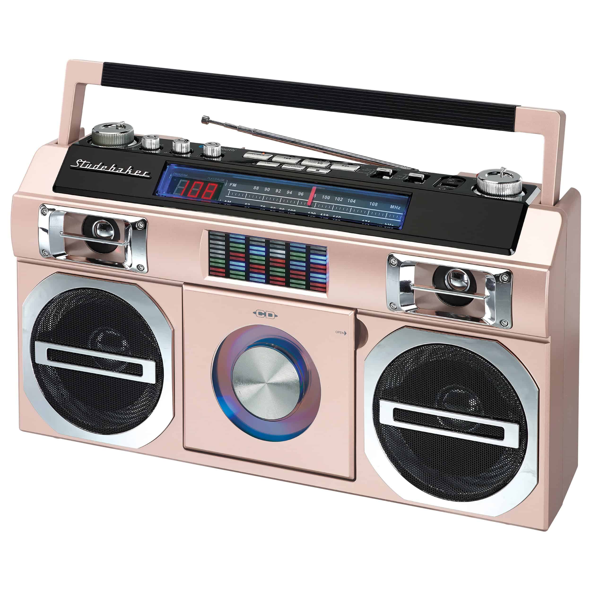 Studebaker SB2149RG Master Blaster Bluetooth Boombox con