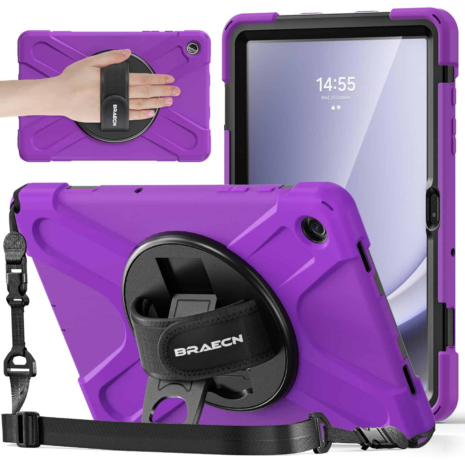 Funda BRAECNstock para Samsung Galaxy Tab -Morado