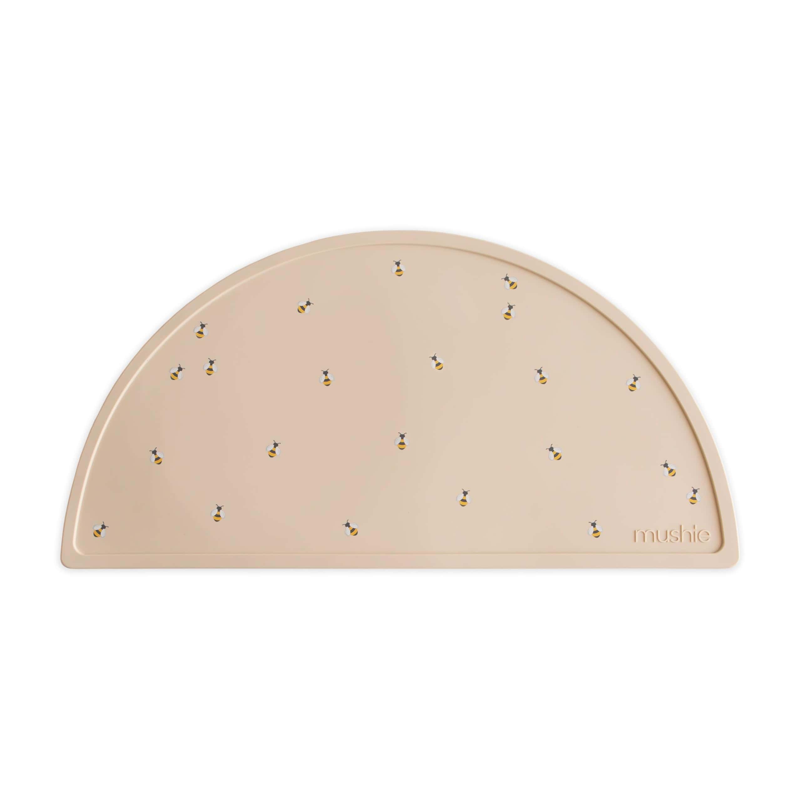 Mantel de Silicona Mushie para Niños | Diseño -Abejas