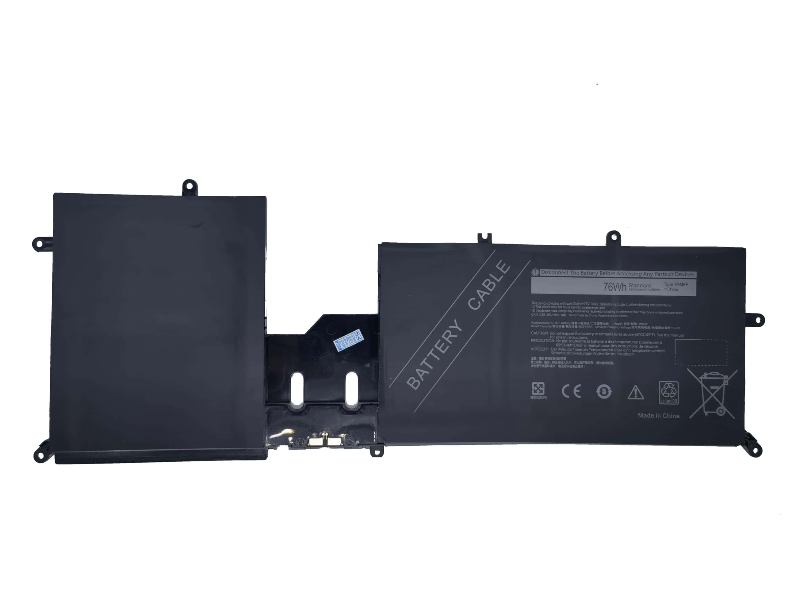 Batería de Laptop YXKC Y9M6F Compatible con Dell Alienware