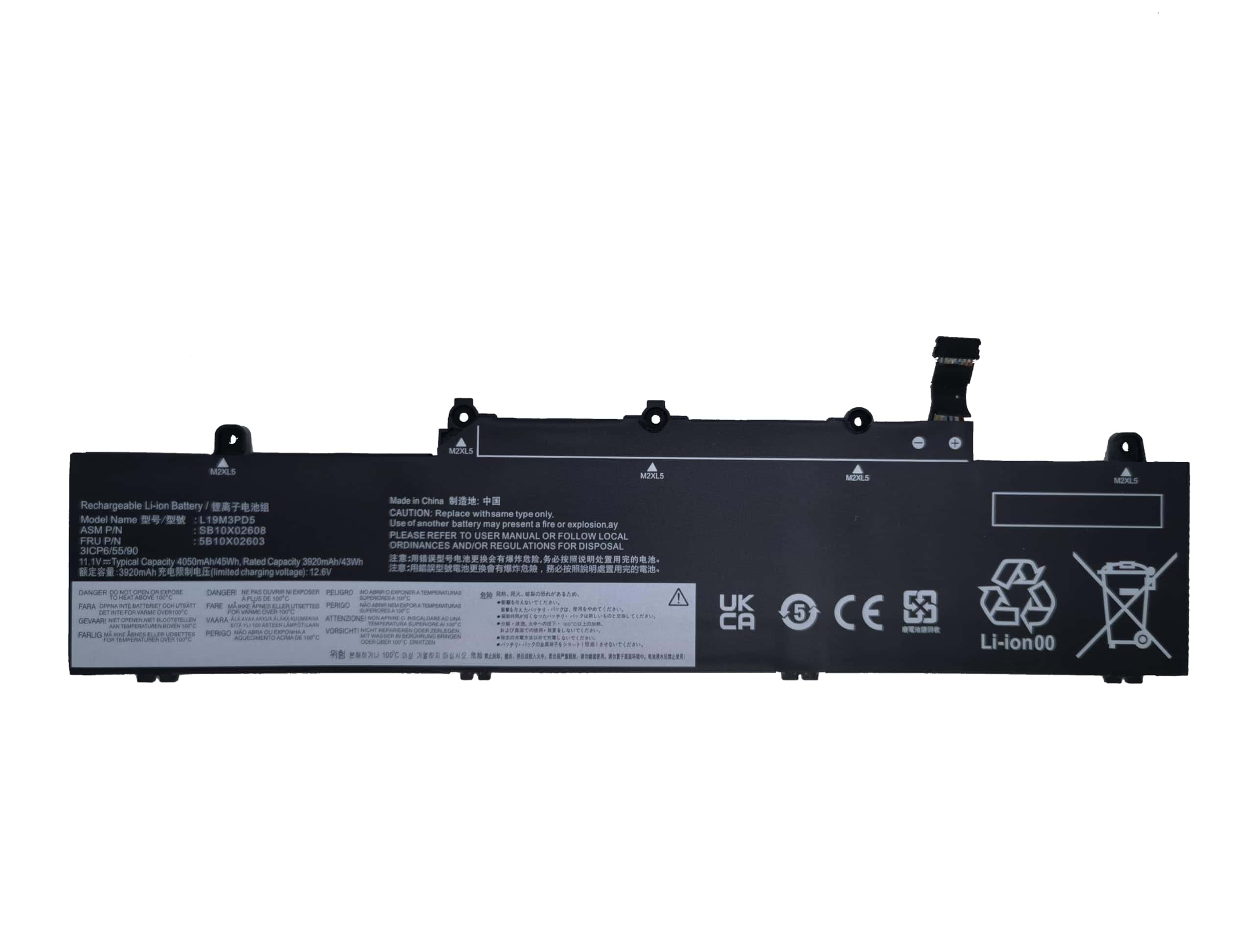 Batería de computadora portátil FLYRLB L19M3PD5 L19L3PD5