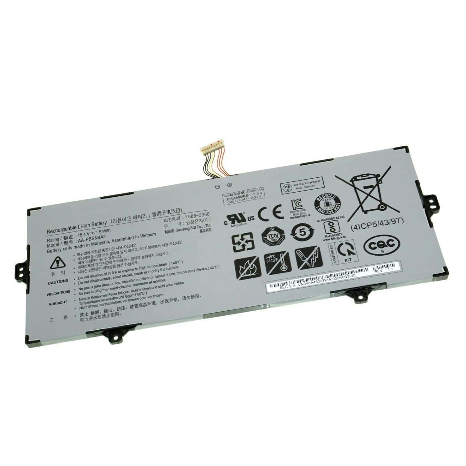 Batería de laptop AA-PBSN4AT para Samsung Galaxy Book