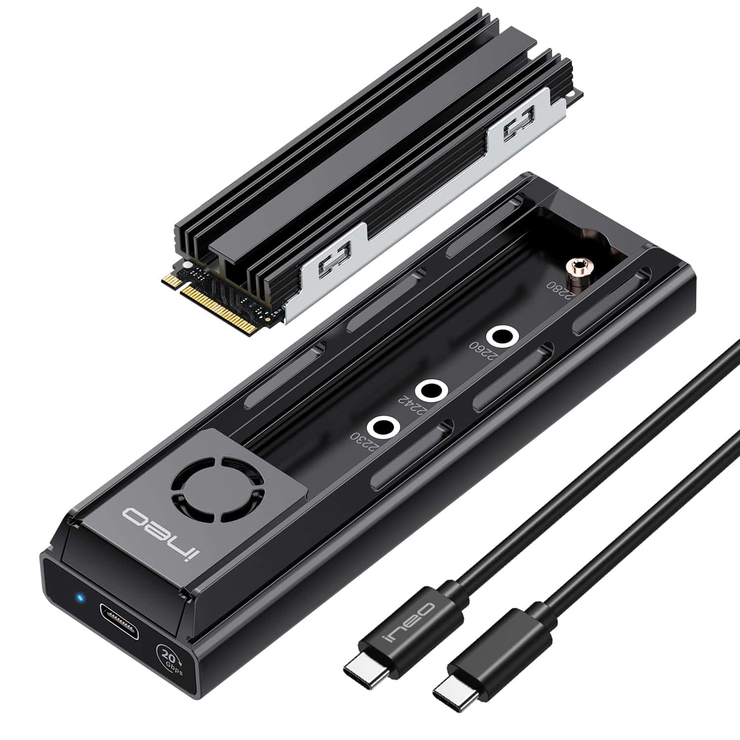 Estación de Acoplamiento para SSD M.2 NVMe NGFF - Dock