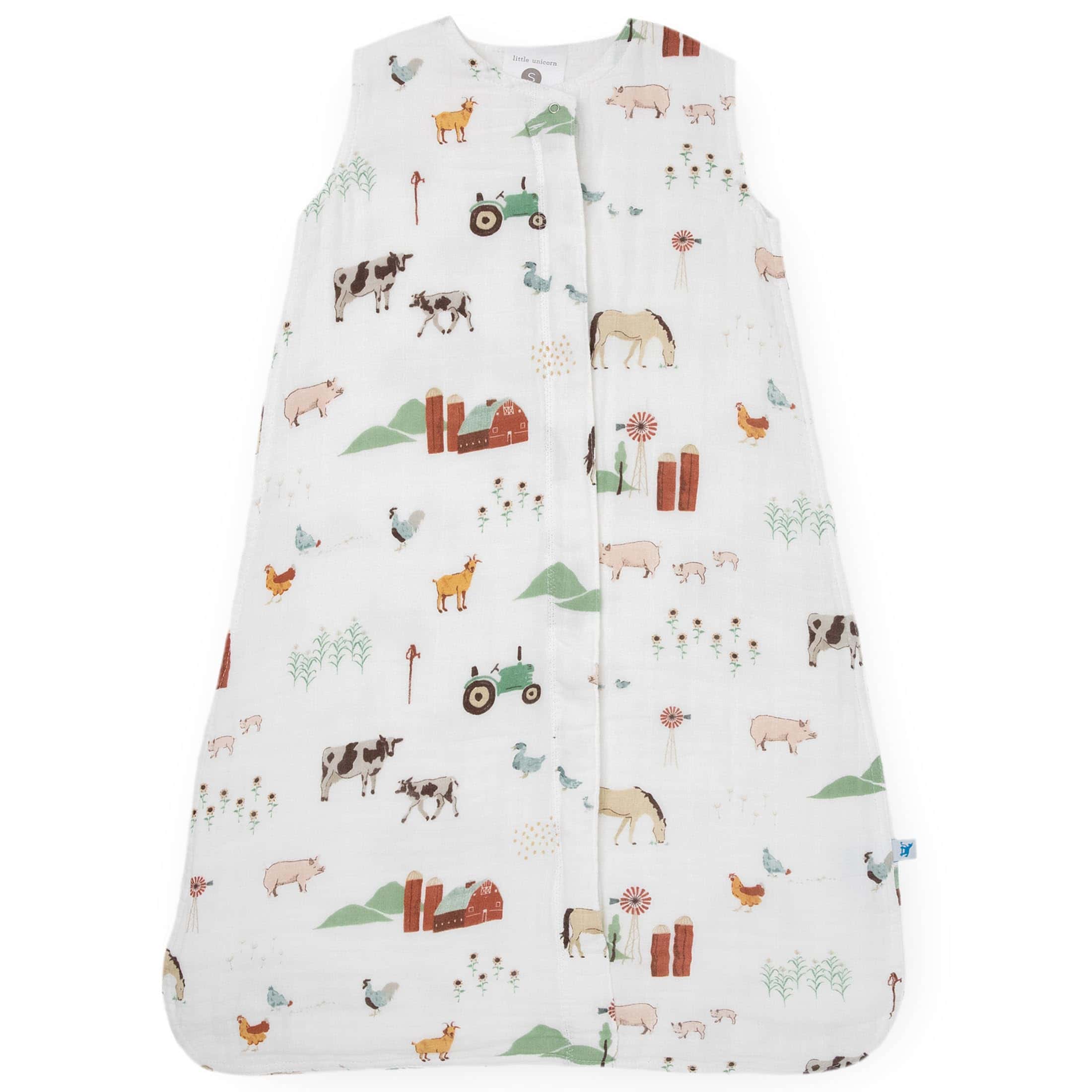 Saco de dormir Little Unicorn de 6 a 12 meses, 1.1 TOG |