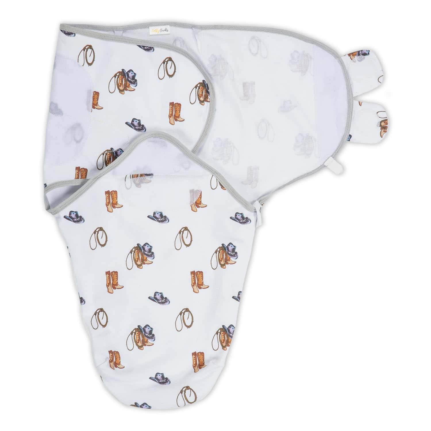 LollyBanks Swaddle 100% Algodón Orgánico para Bebé Niño 3-6