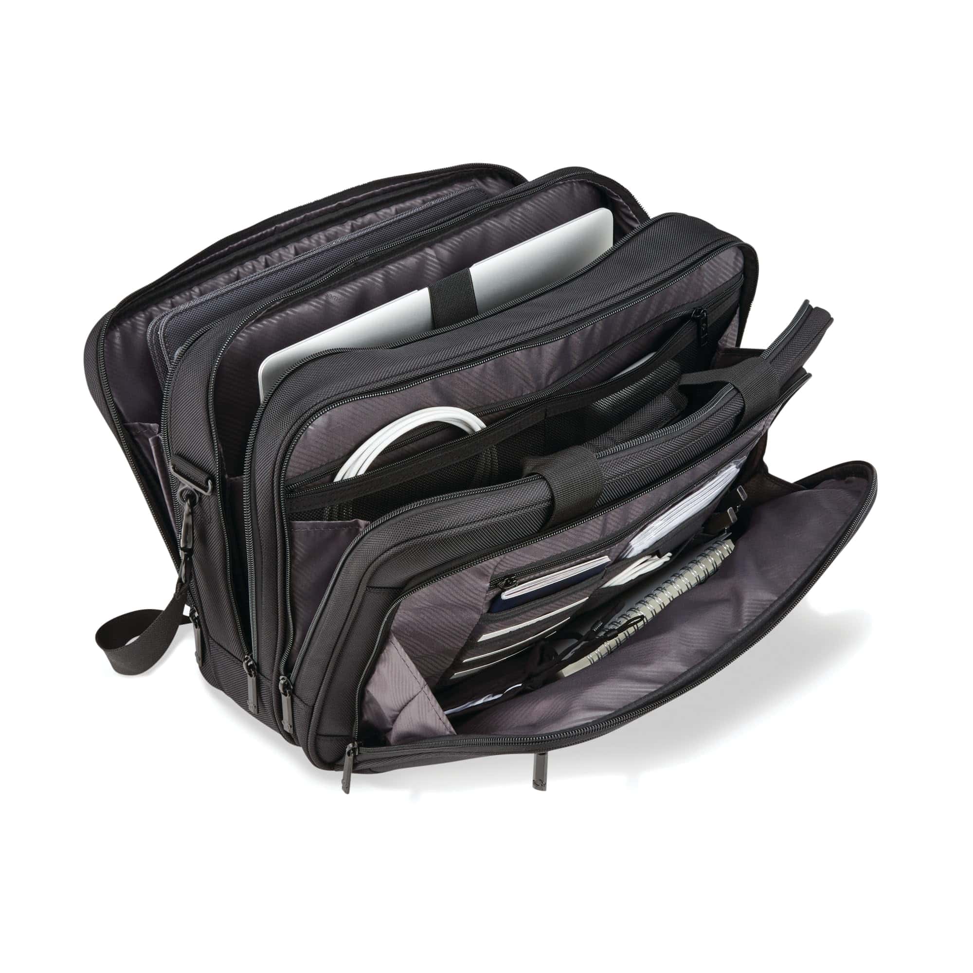Estuche portafolios clásico Samsonite con compartimento - Image 4