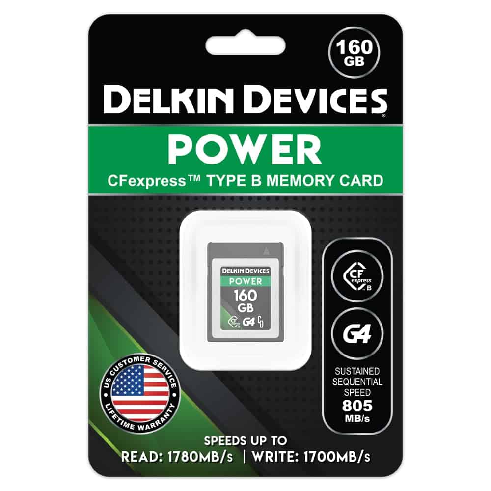 Tarjeta de memoria Delkin Devices 160GB CFexpress Tipo B G4 - Image 4