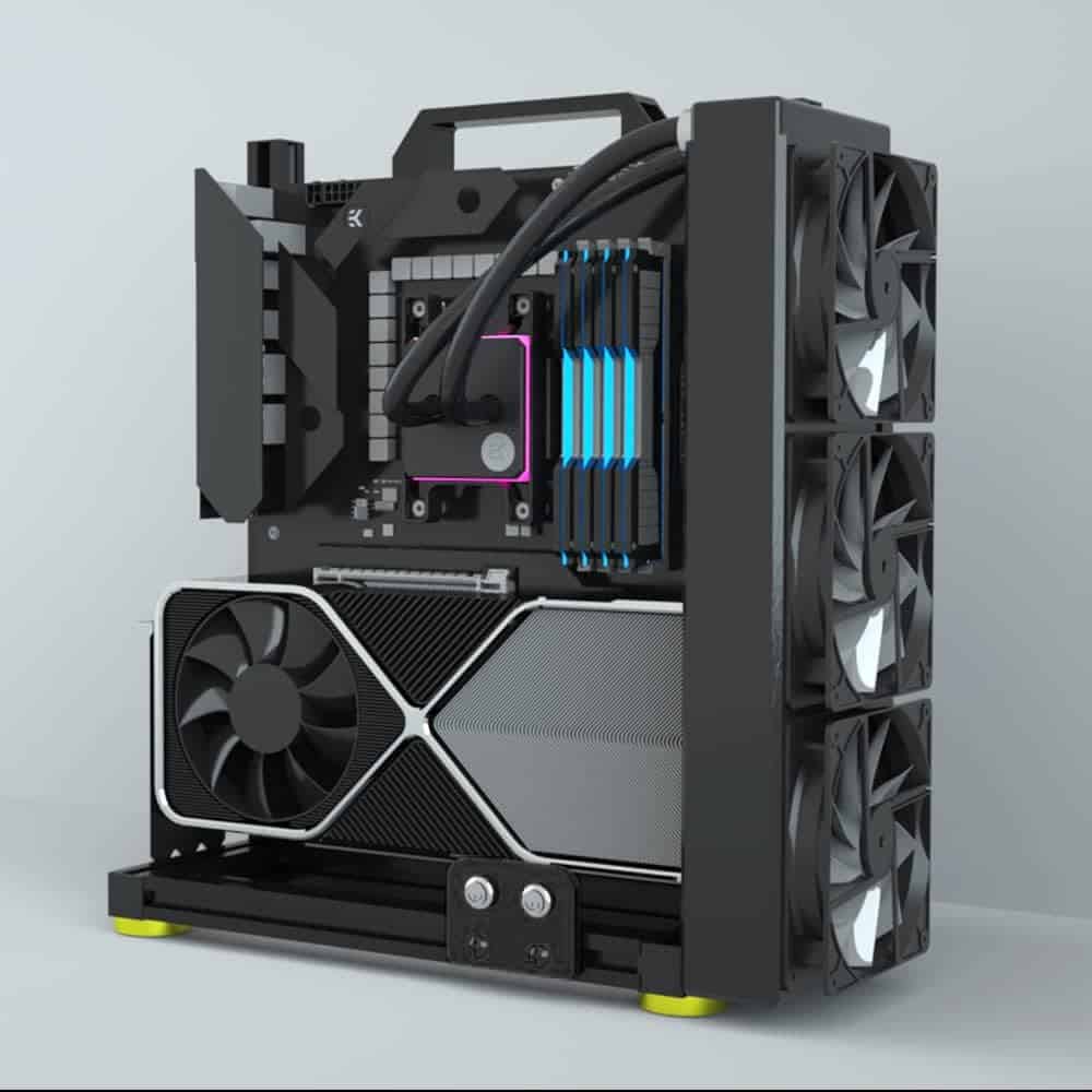 Banco de Prueba de Marco de Ensamblaje Creativo para PC -