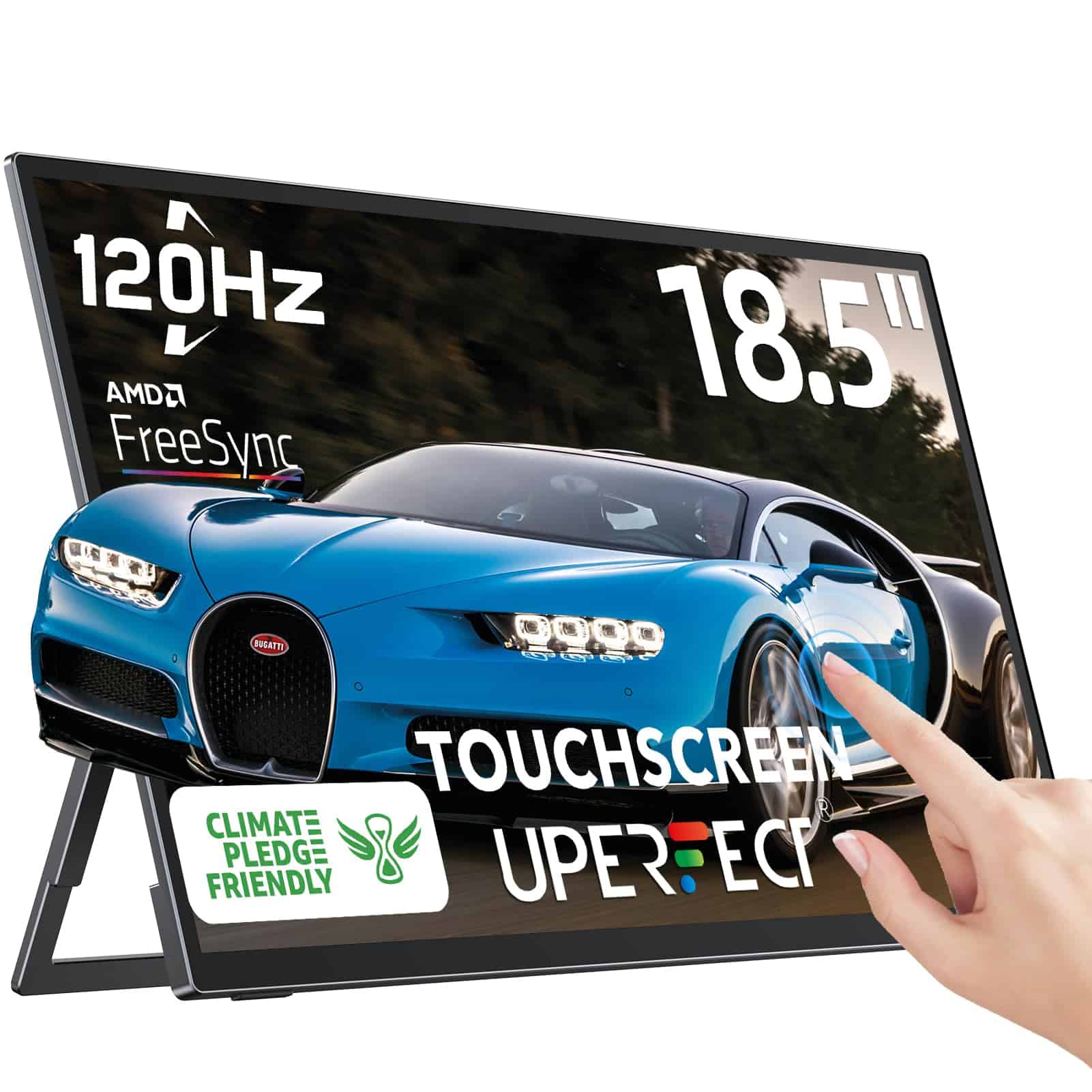 Monitor Portátil UPERFECT de 18.5 pulgadas 120HZ Pantalla