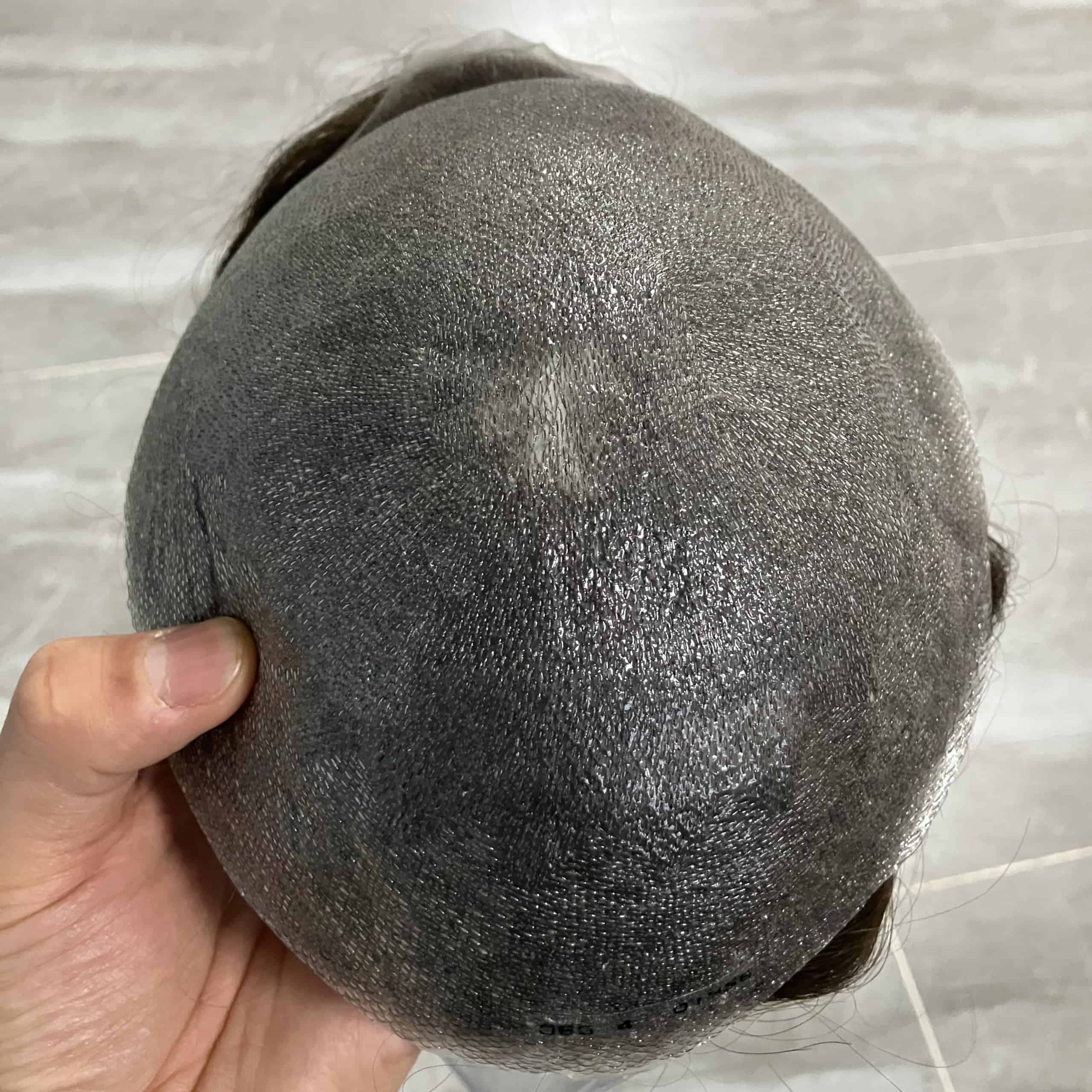 Toupee de Hombres Eversilky Transparente de Piel Ultra - Imagen 5
