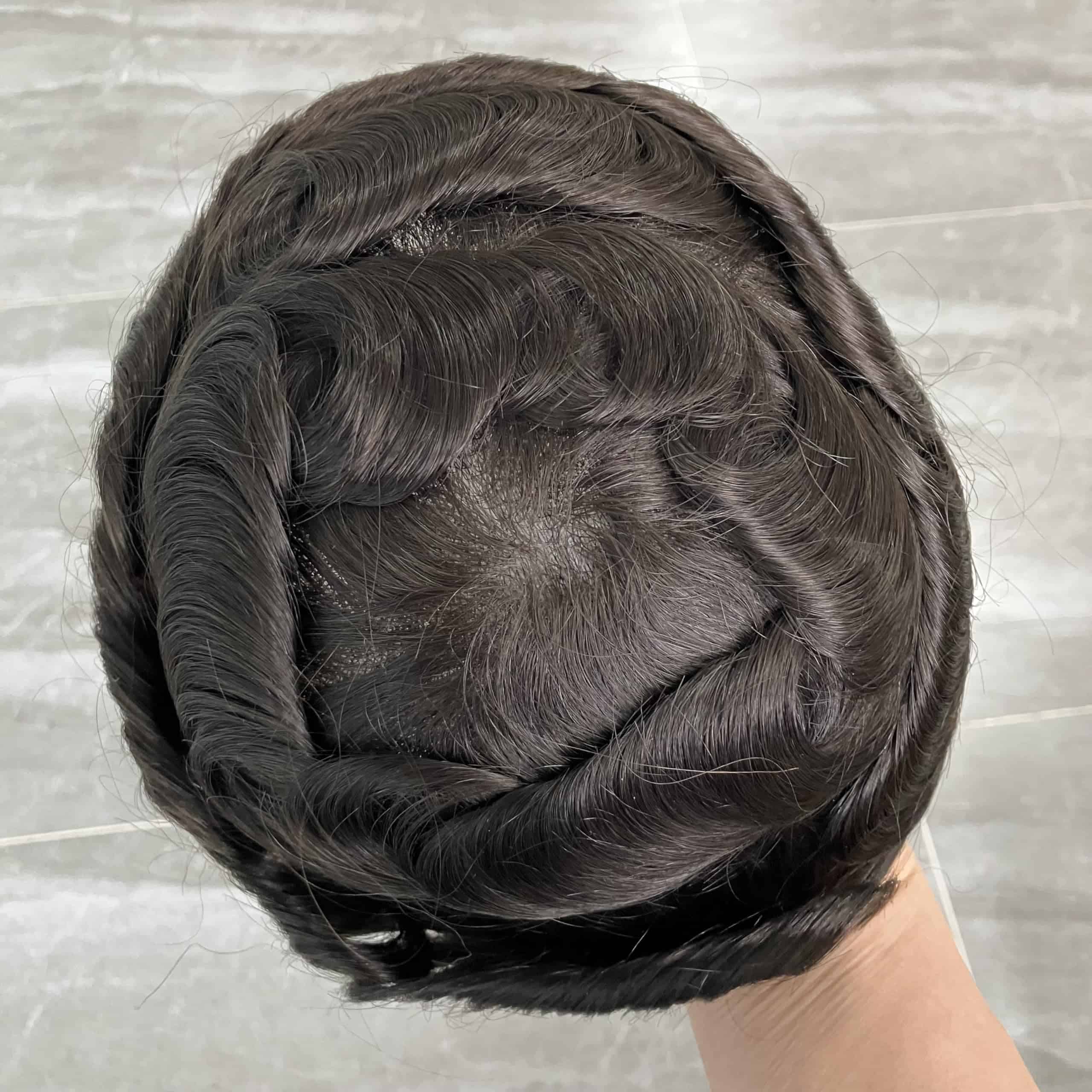 Toupee para Hombres Eversilky Transparente de Piel - Imagen 9