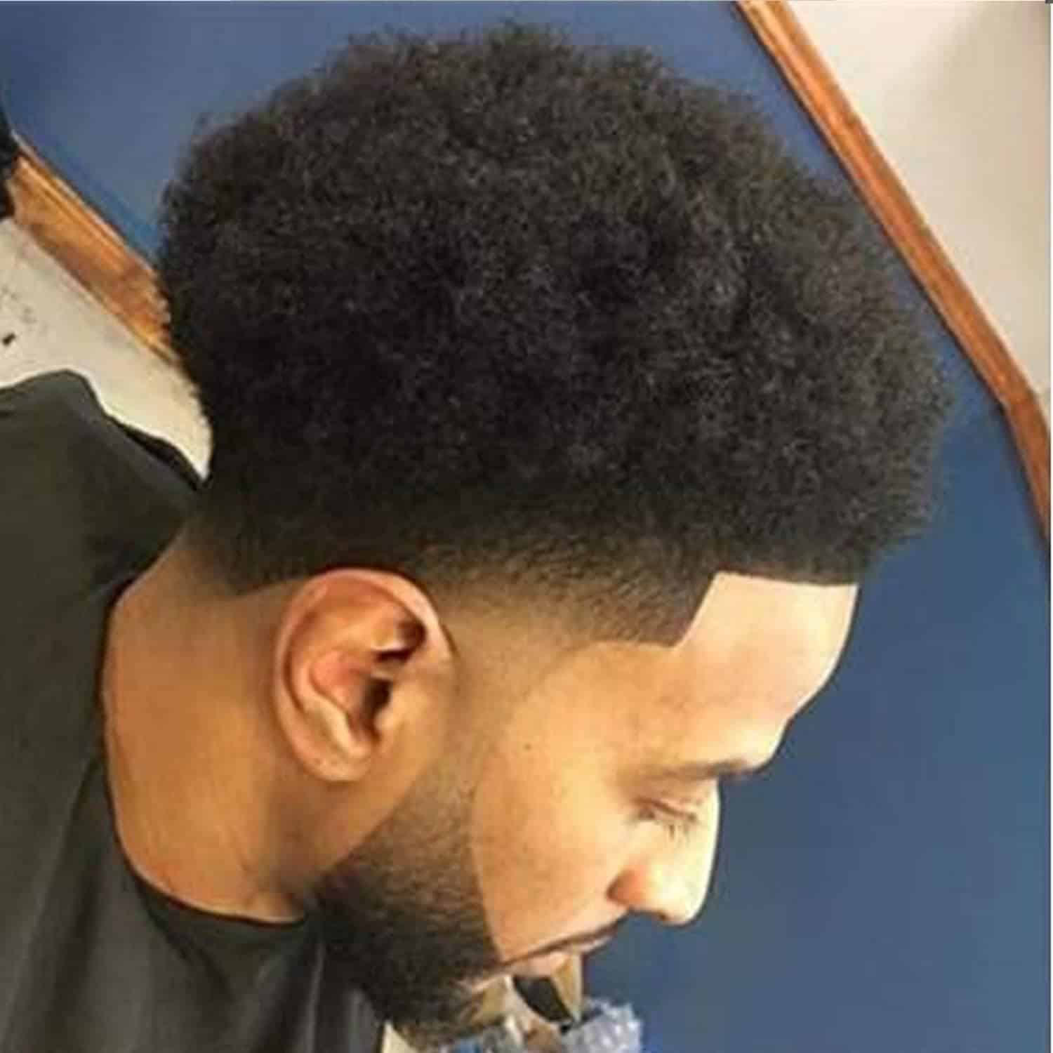 Peluca Voloria Afro de Hombre para Hombre Africano de