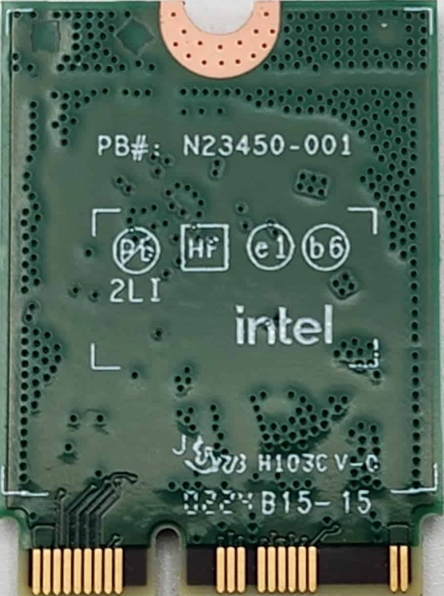Tarjeta de red Intel Killer BE200 1750x & BT 5.4 Wi-Fi 7 - Image 3