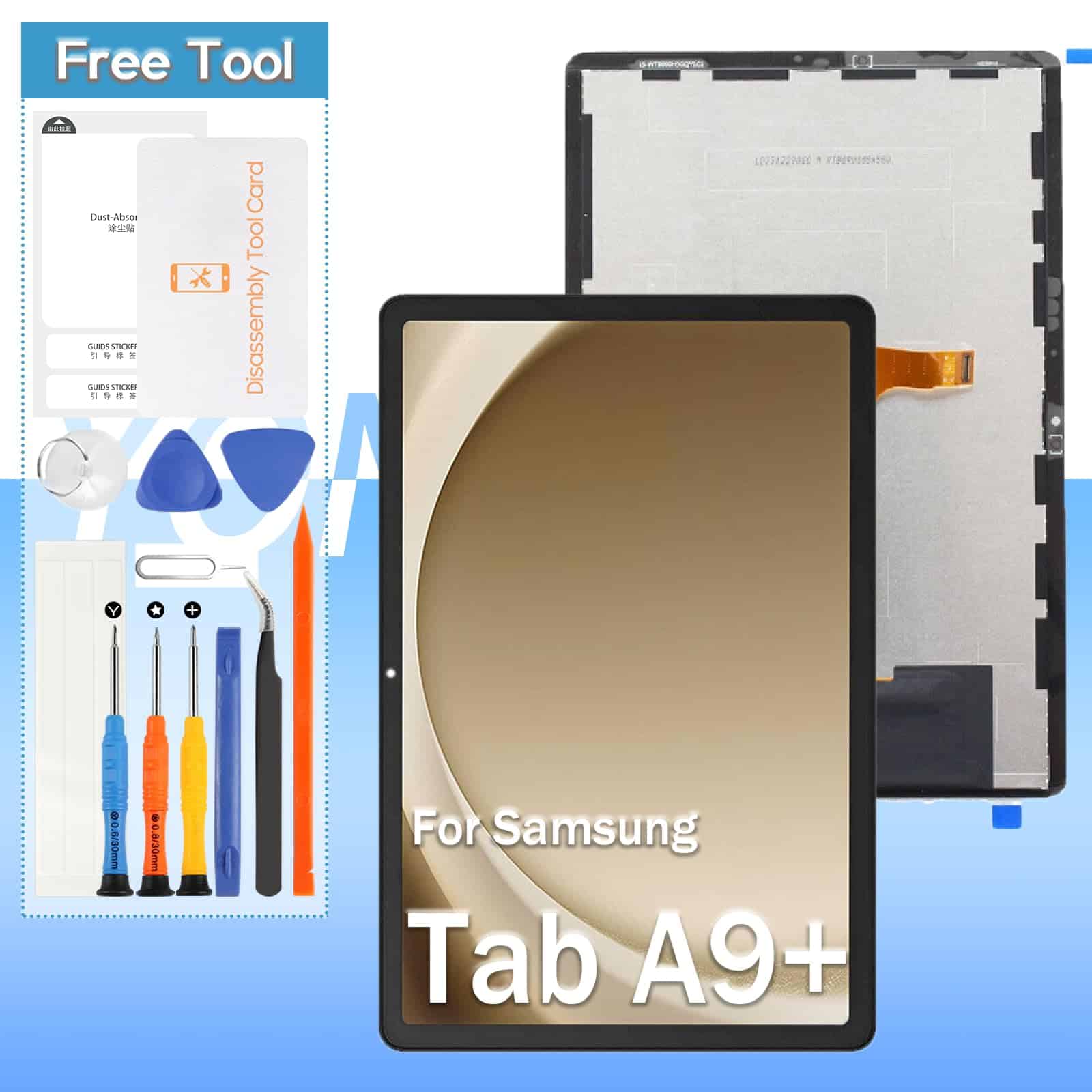 Reemplazo de Pantalla Yondista para Samsung Galaxy Tab A9+