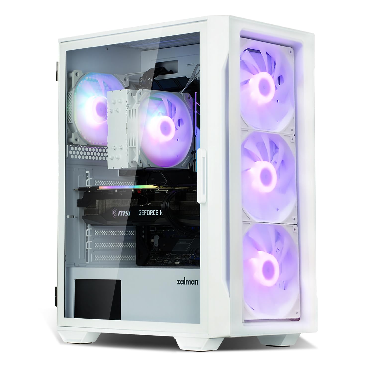 Zalman i3 ARGB Vision, Caja de ordenador para juegos ATX